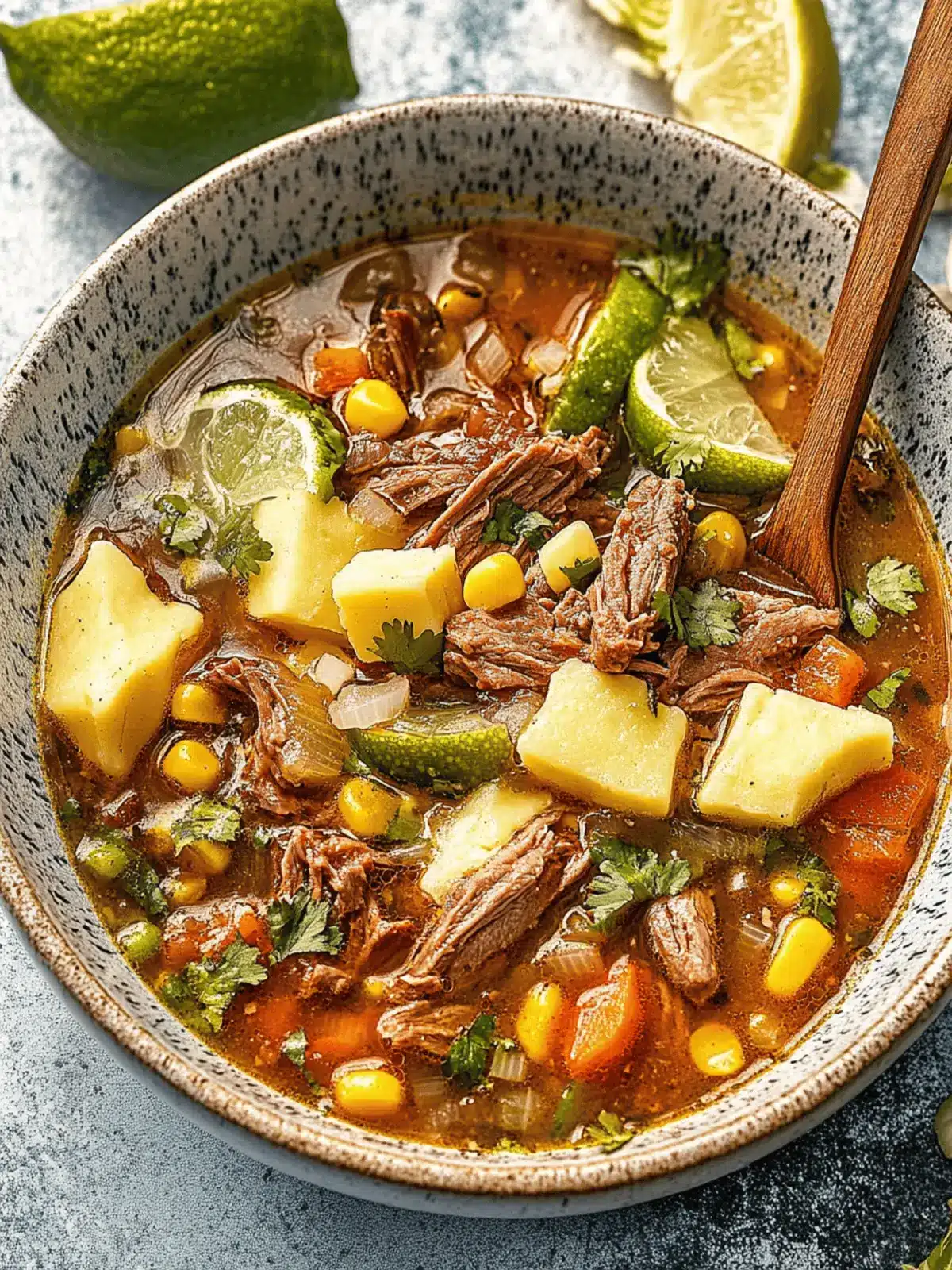 Savor the Warmth: Easy Caldo de Res Recipe for Cozy Nights 2 Caldo de Res Recipe (Mexican Beef Soup)