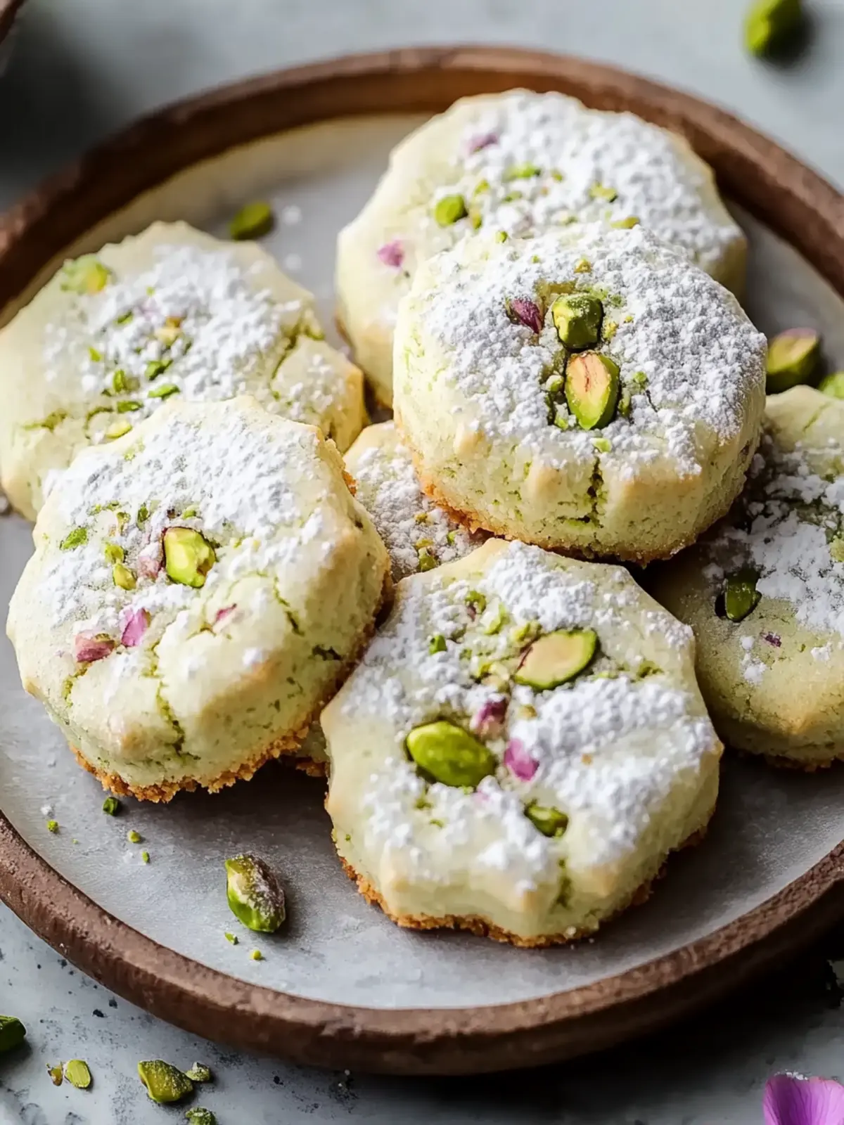 Pistachio Wedding Cookies for Effortless Celebration Bliss 4 Pistachio wedding cookies