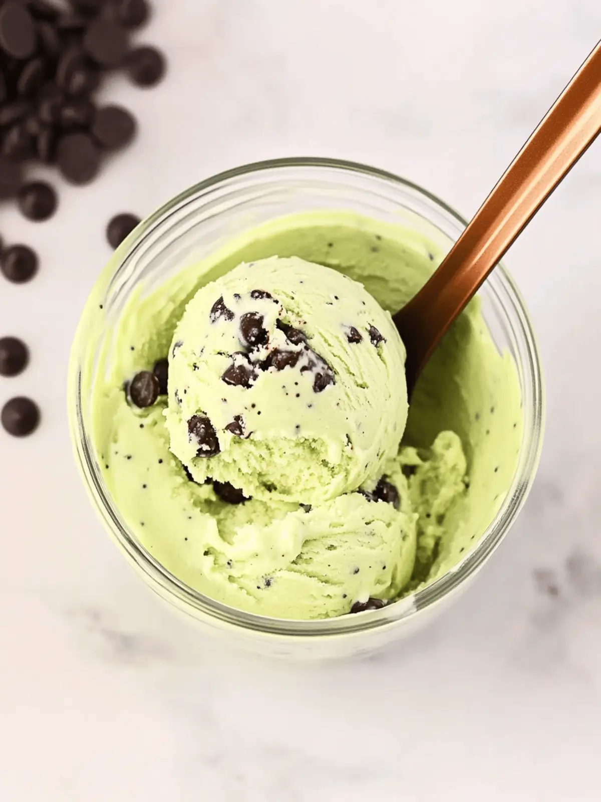 Creamy Mint Chocolate Chip Protein Ice Cream You ll Crave 2 Mint Chocolate Chip Protein Ice Cream