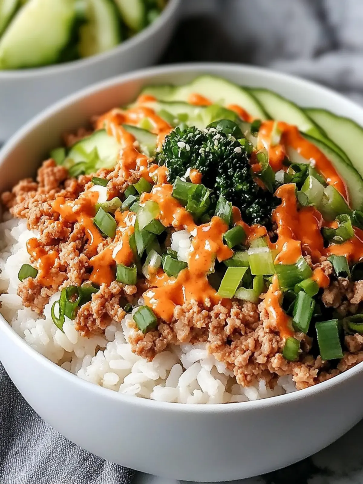 Bang Bang Ground Turkey Rice Bowls You ll Crave Every Weeknight 2 Bang Bang Ground Turkey Rice Bowls