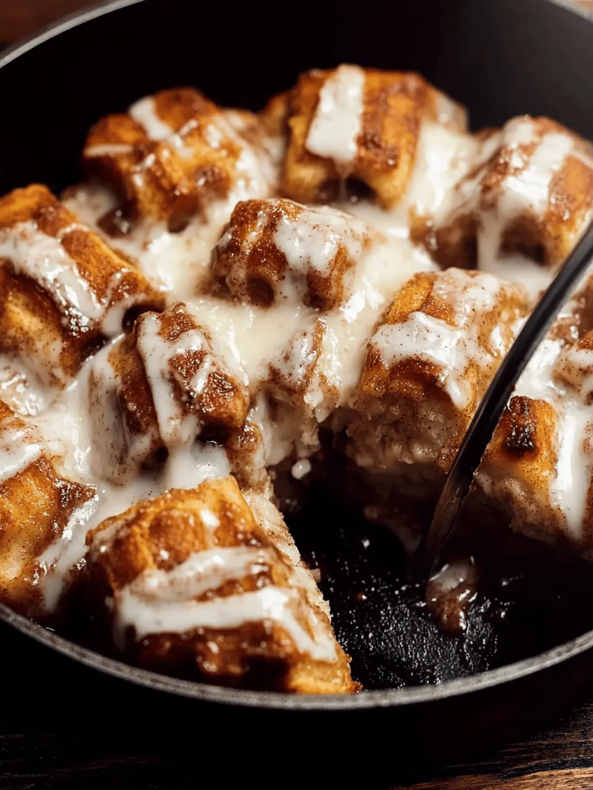 Cinnamon Roll Monkey Bread Skillet for Cozy Mornings 2 Cinnamon Roll Monkey Bread Skillet