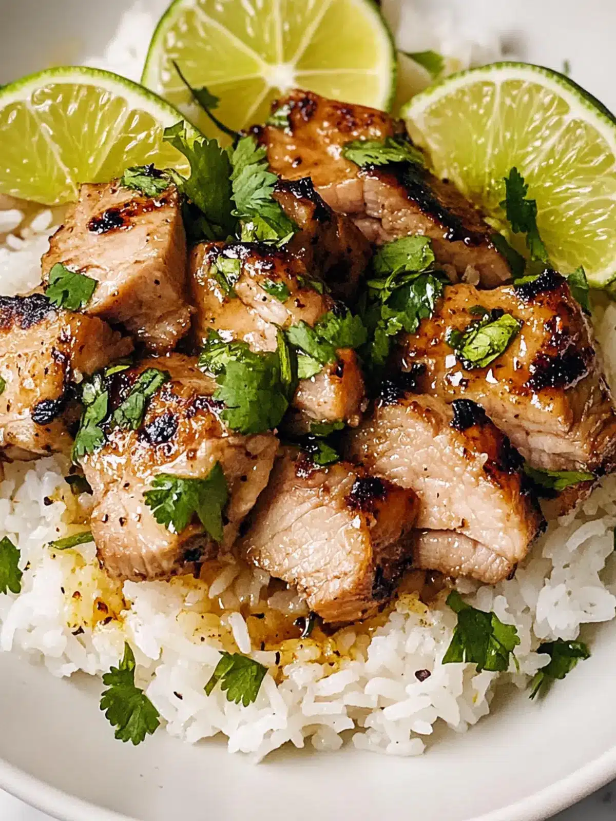 Ginger Lime Pork with Coconut Rice: Your Tropical Dinner Escape 4 Ginger Lime Pork with Coconut Rice