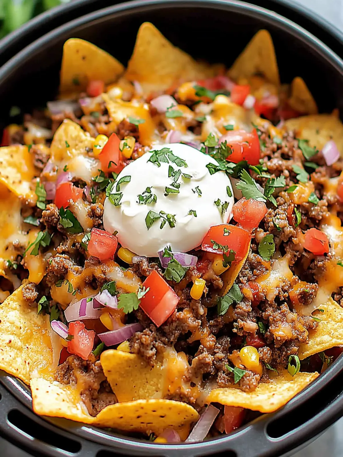 Crispy Air Fryer Nachos Recipe with Tangy Pickled Jalape os 3 Air Fryer Nachos Recipe