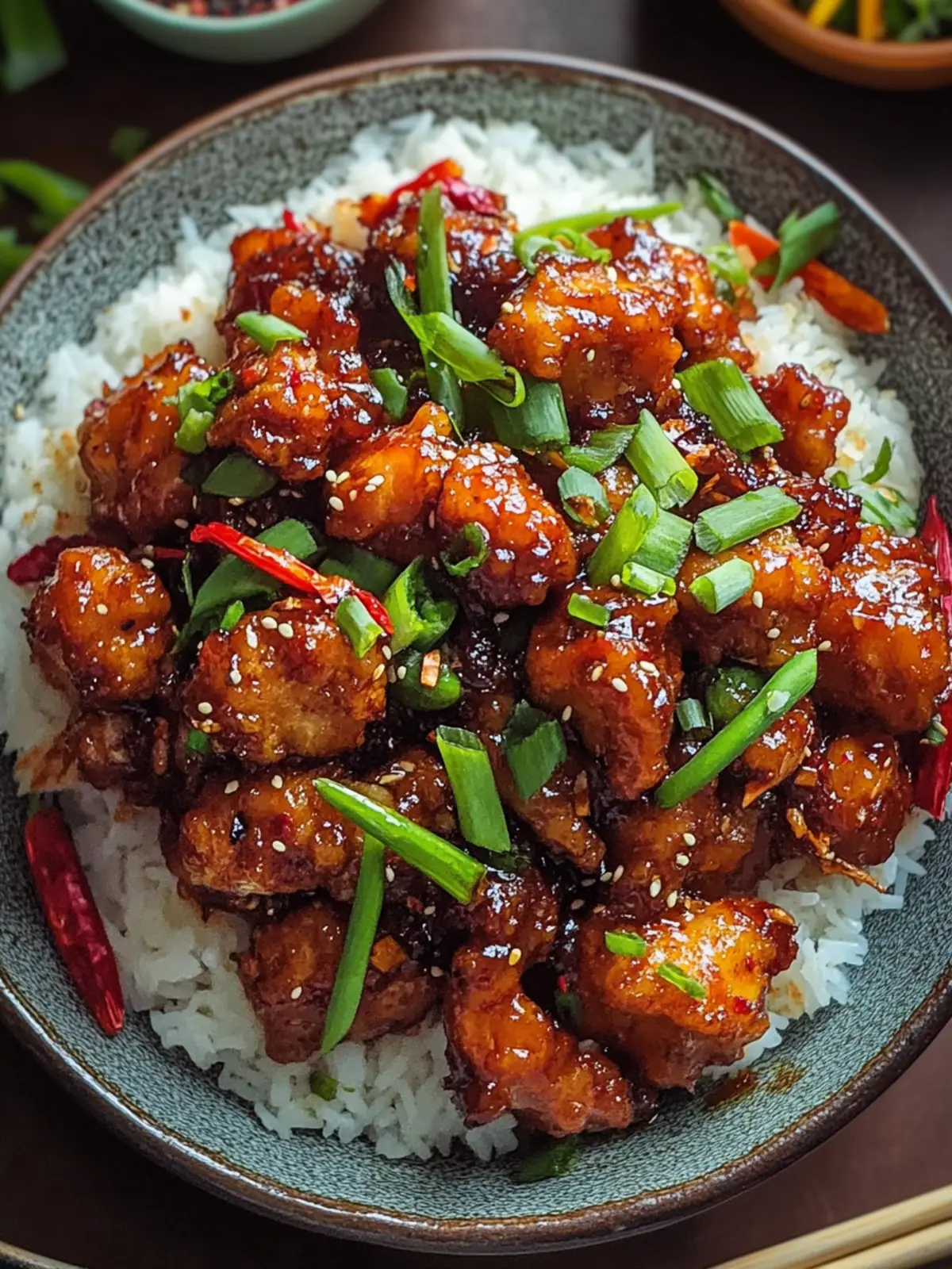 Spicy Indo-Chinese Dragon Chicken: Crispy Flavor Explosion! 2 Spicy Indo-Chinese Dragon Chicken