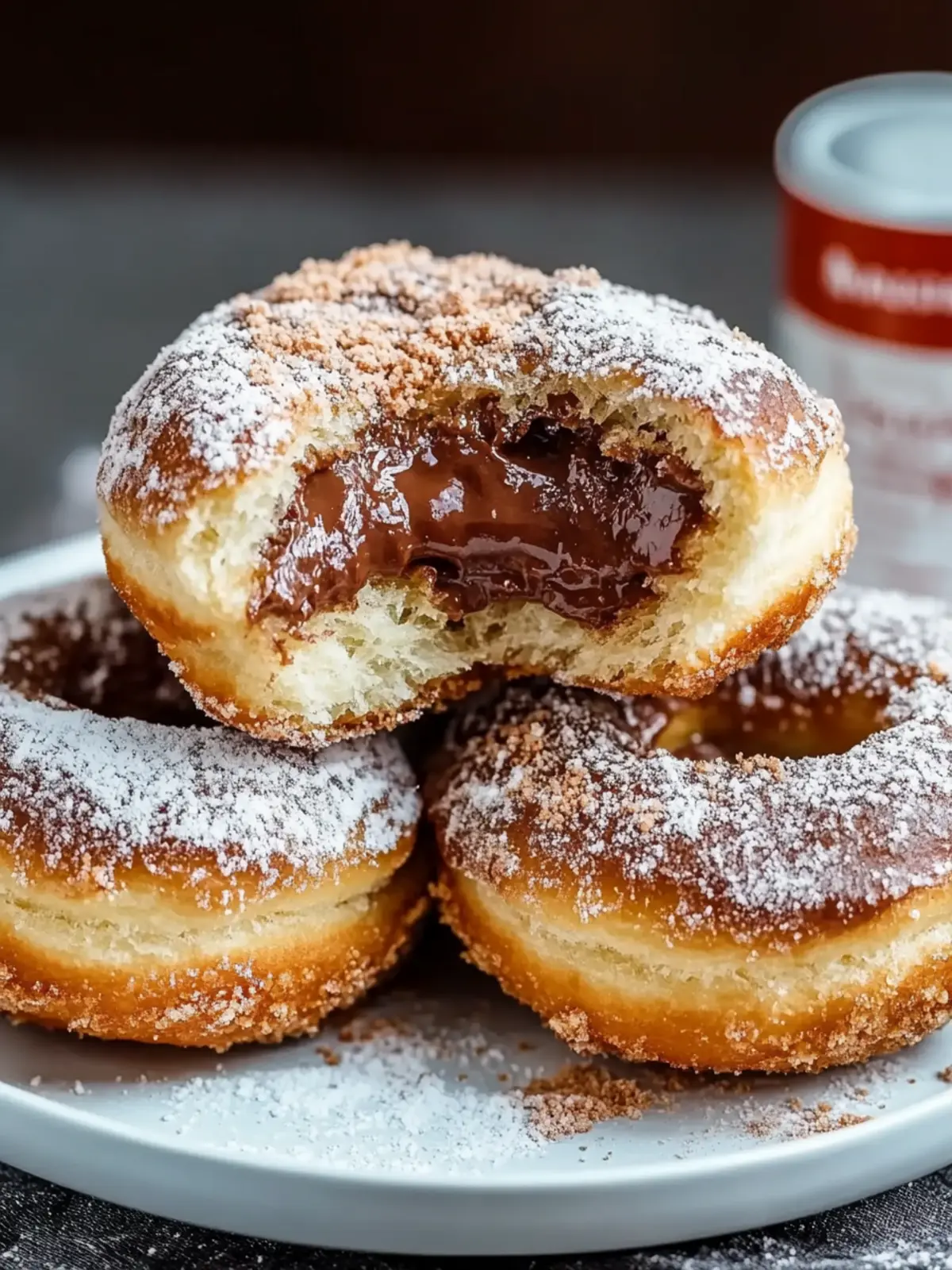 Nutella Stuffed Biscuit Doughnuts That Will Wow Your Taste Buds 3 Nutella Stuffed Biscuit Doughnuts