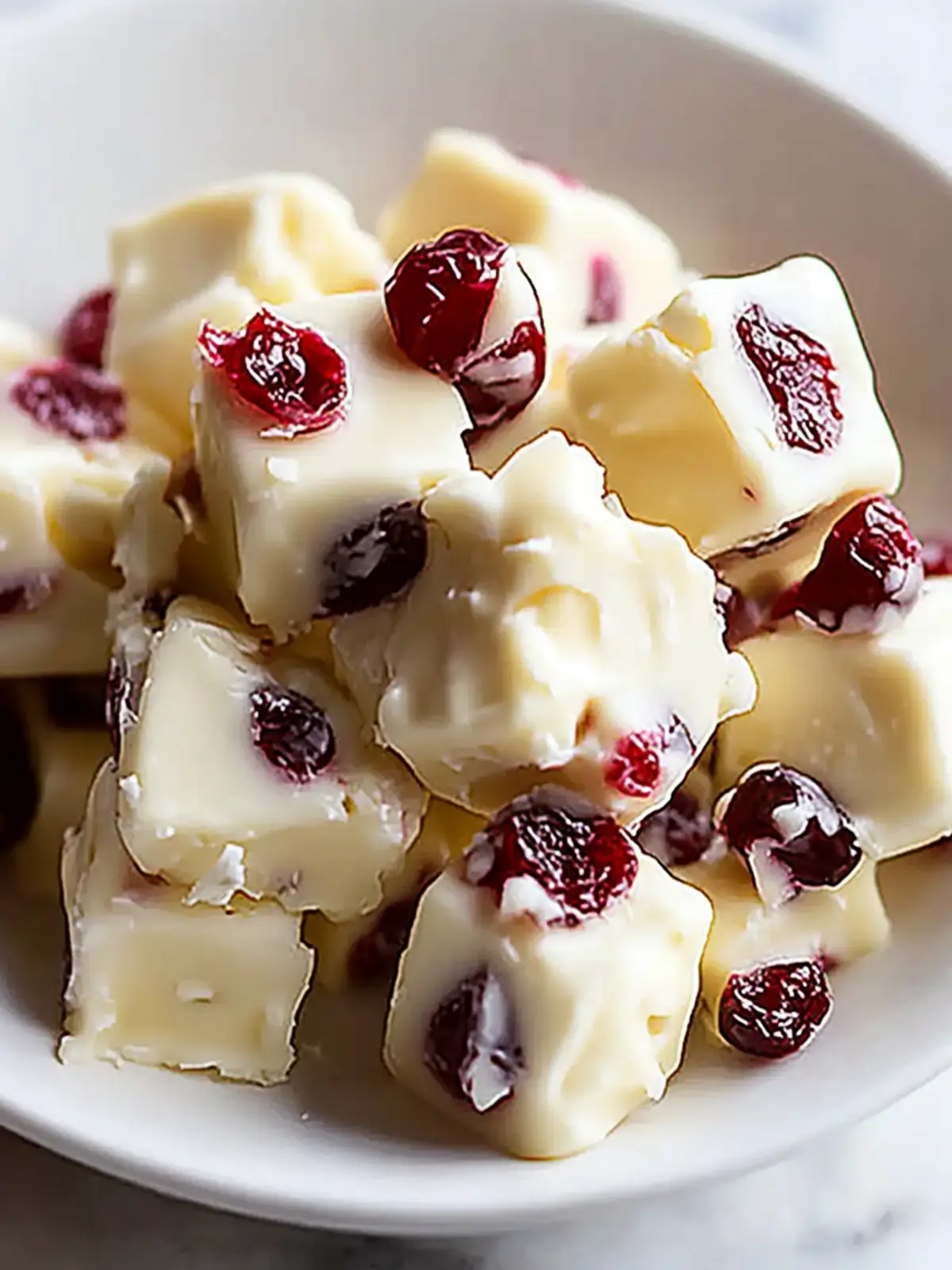 Crockpot White Chocolate Cranberry Candy for Festive Joy 4 Crockpot White Chocolate Cranberry Candy