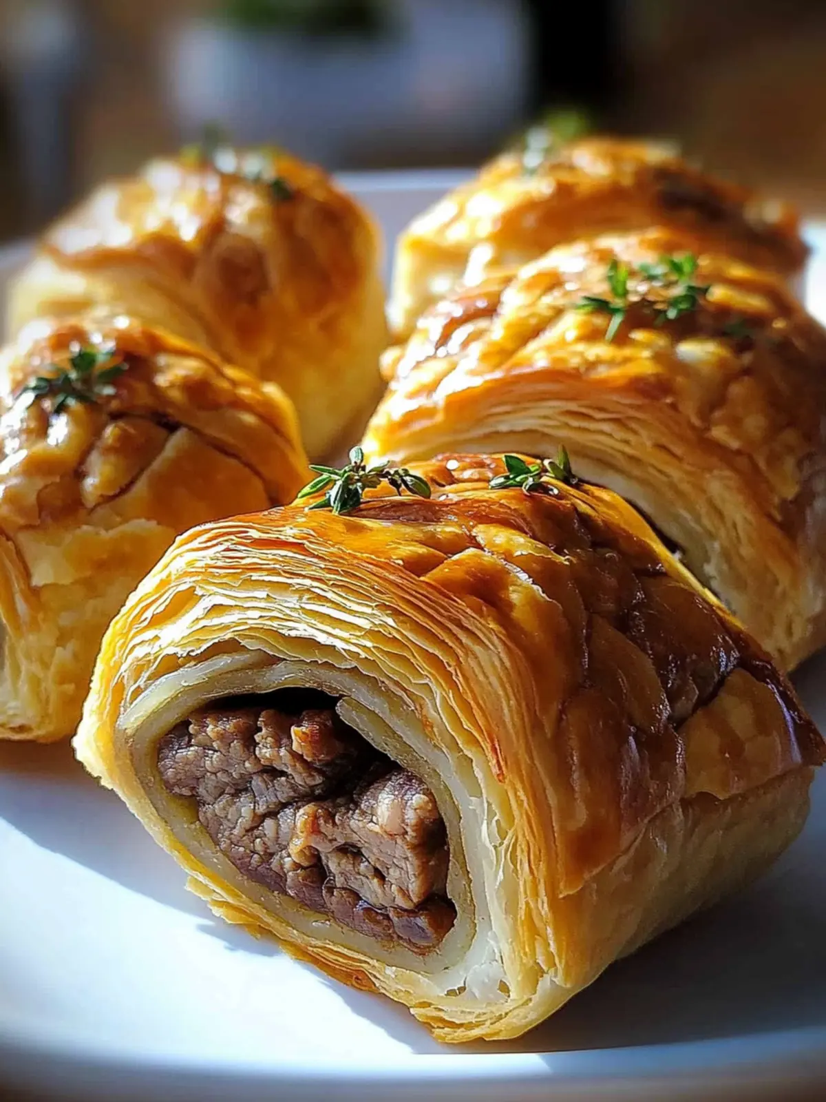 Savory Mini Beef Wellington Bites: Luxurious 15-Minute Treats 2 Mini Beef Wellington Bites