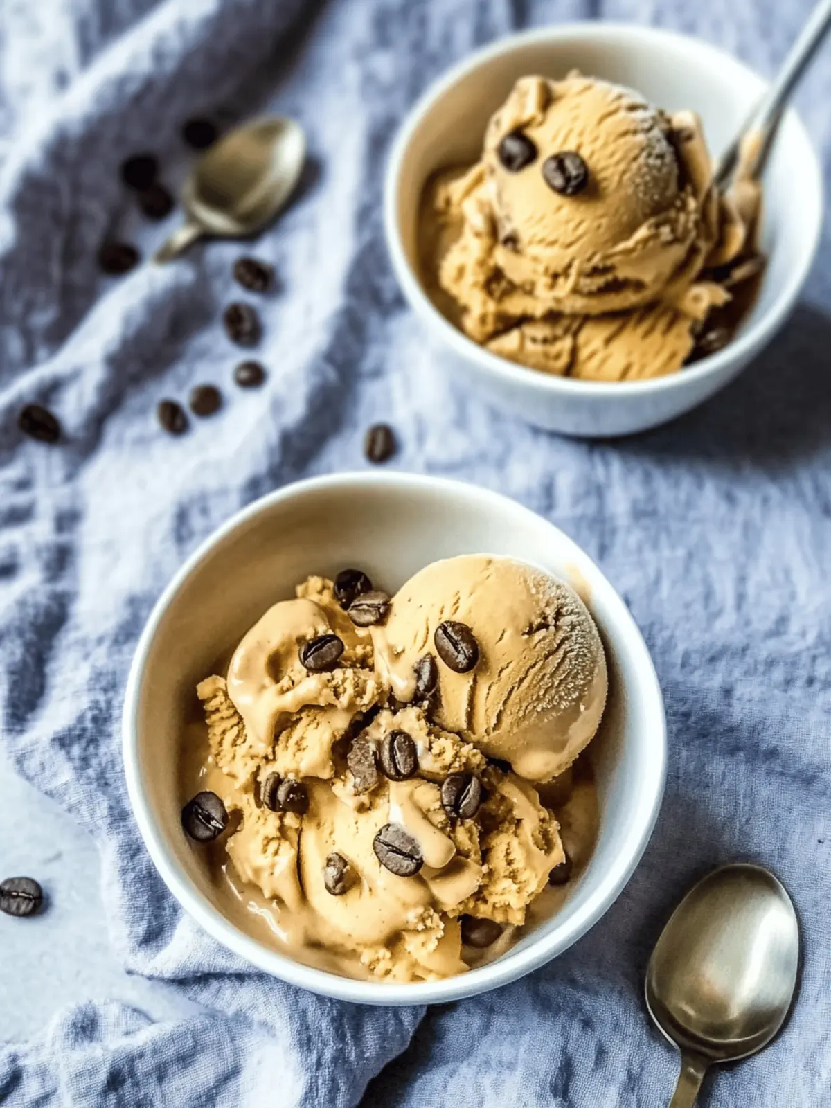 Indulgent Mocha Almond Protein Ice Cream Made Easy with Ninja Creami 3 Mocha Almond Protein Ice Cream (Using a Ninja Creami)