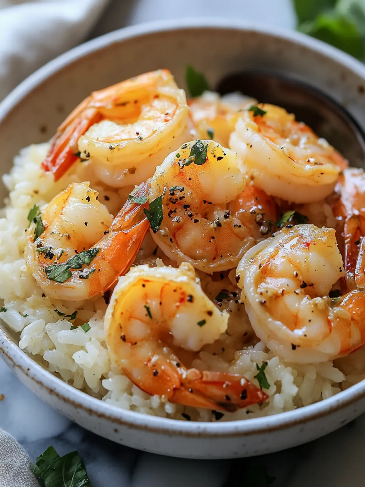 Creamy Garlic Butter Shrimp and Rice That You'll Love Tonight 3 Creamy Garlic Butter Shrimp and Rice