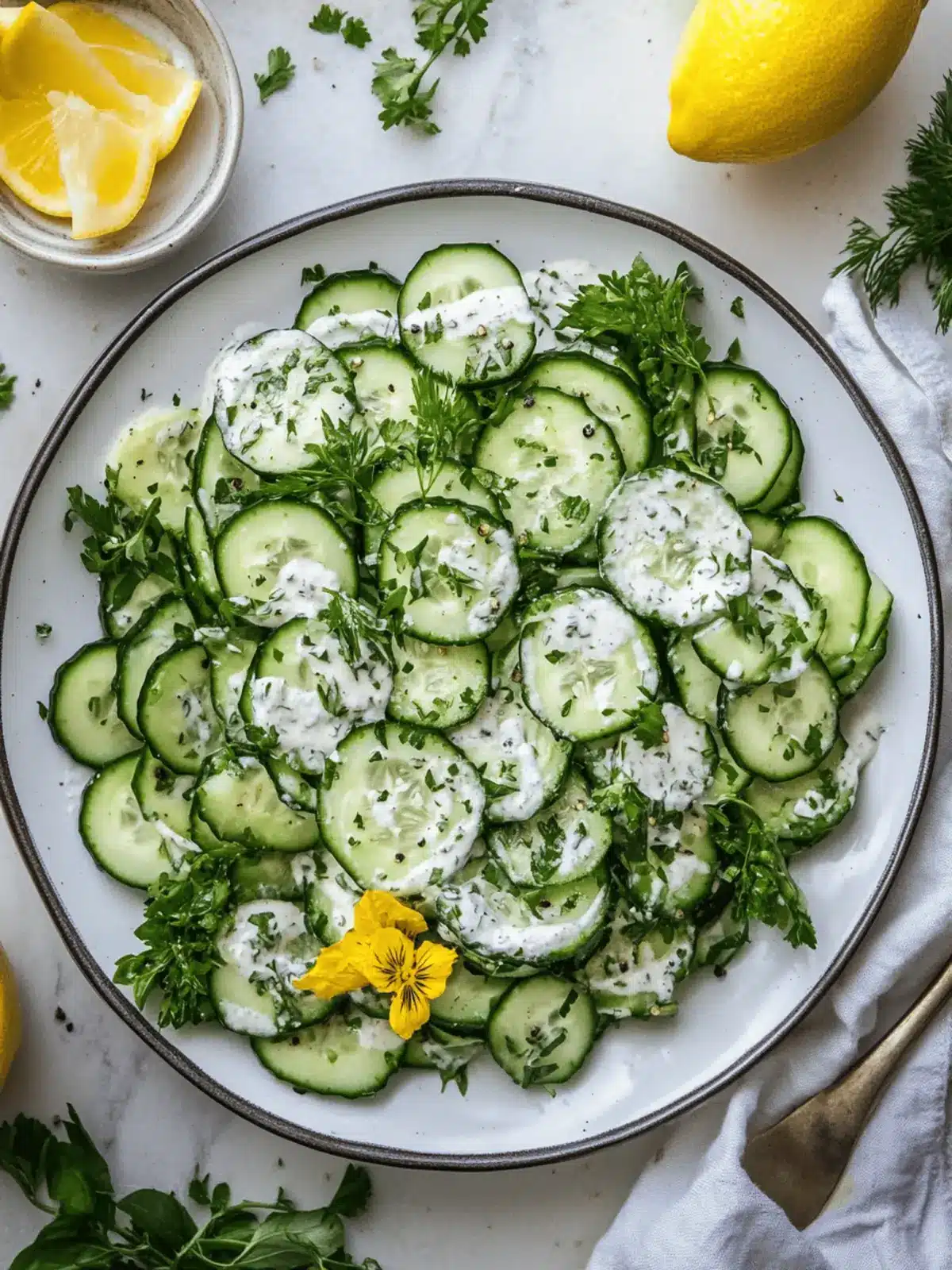 Chilled Cucumber Ranch Crack Salad Your New Summer Favorite 4 Chilled Cucumber Ranch Crack Salad