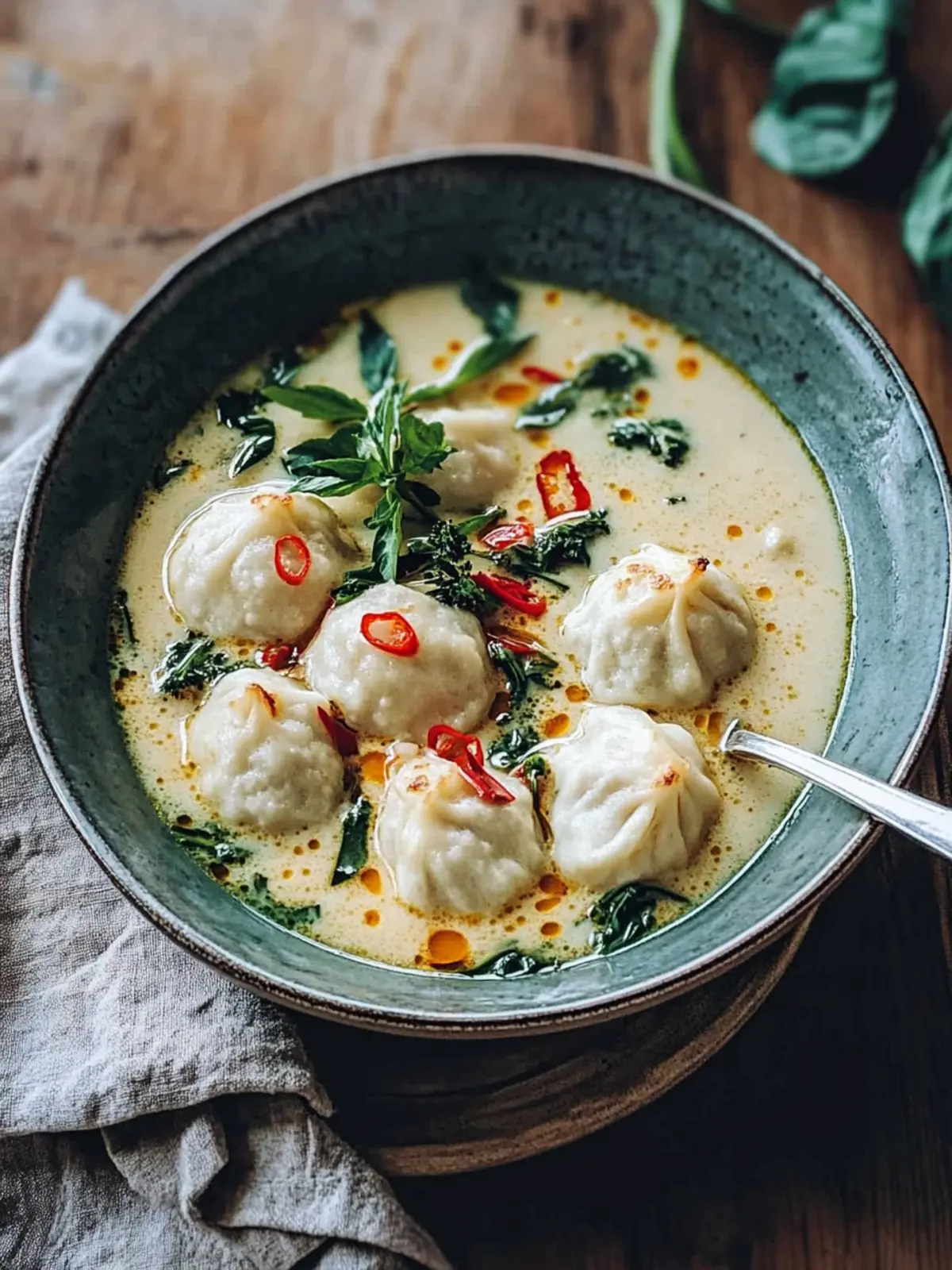 Coconut Curry Soup With Dumplings for Cozy Nights In 4 Coconut Curry Soup With Dumplings