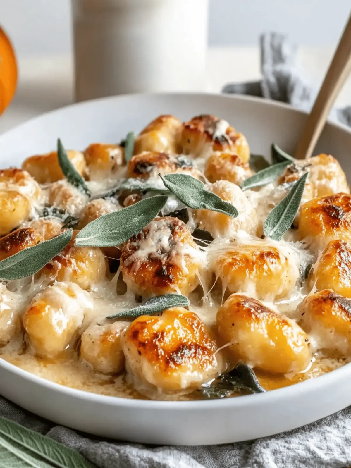 Cozy Up with This Easy Air Fryer Pumpkin Gnocchi Bake 3 Air Fryer Pumpkin Gnocchi Bake