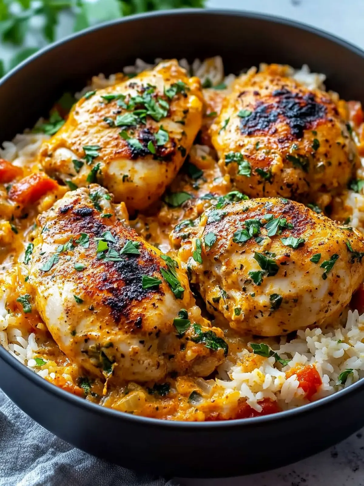 Creamy Paprika Chicken with Rice: Comfort Food for Everyone 4 Creamy Paprika Chicken with Rice