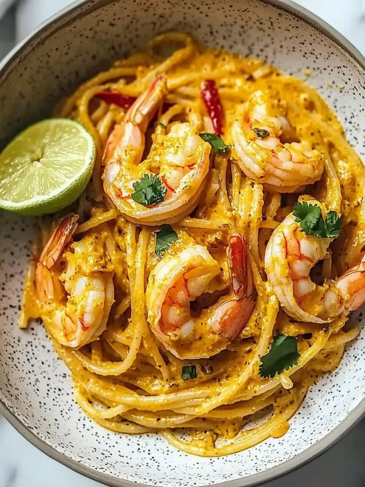 Coconut Curry Prawn Pasta: A Creamy 30-Minute Delight 4 Coconut Curry Prawn Pasta