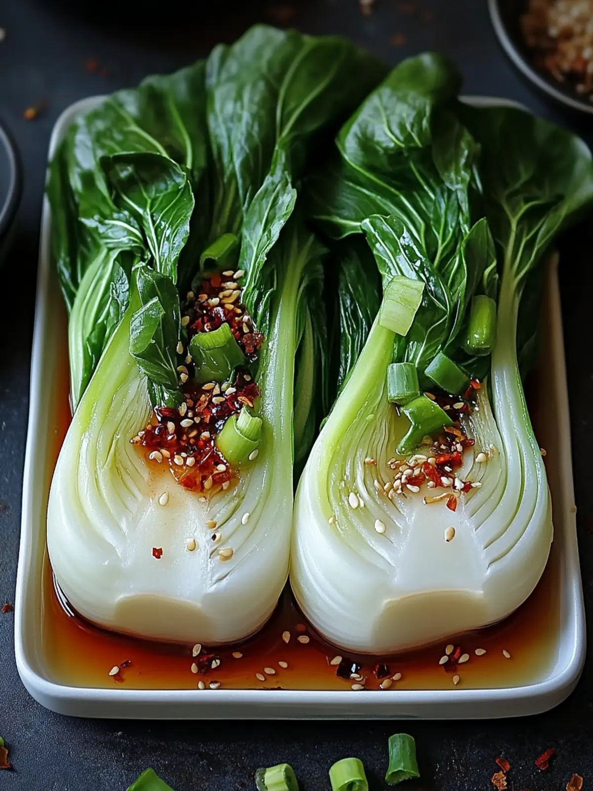 Quick Bok Choy with Ginger Chili Sauce for Effortless Flavor 2 Quick Bok Choy with Ginger Chili Sauce