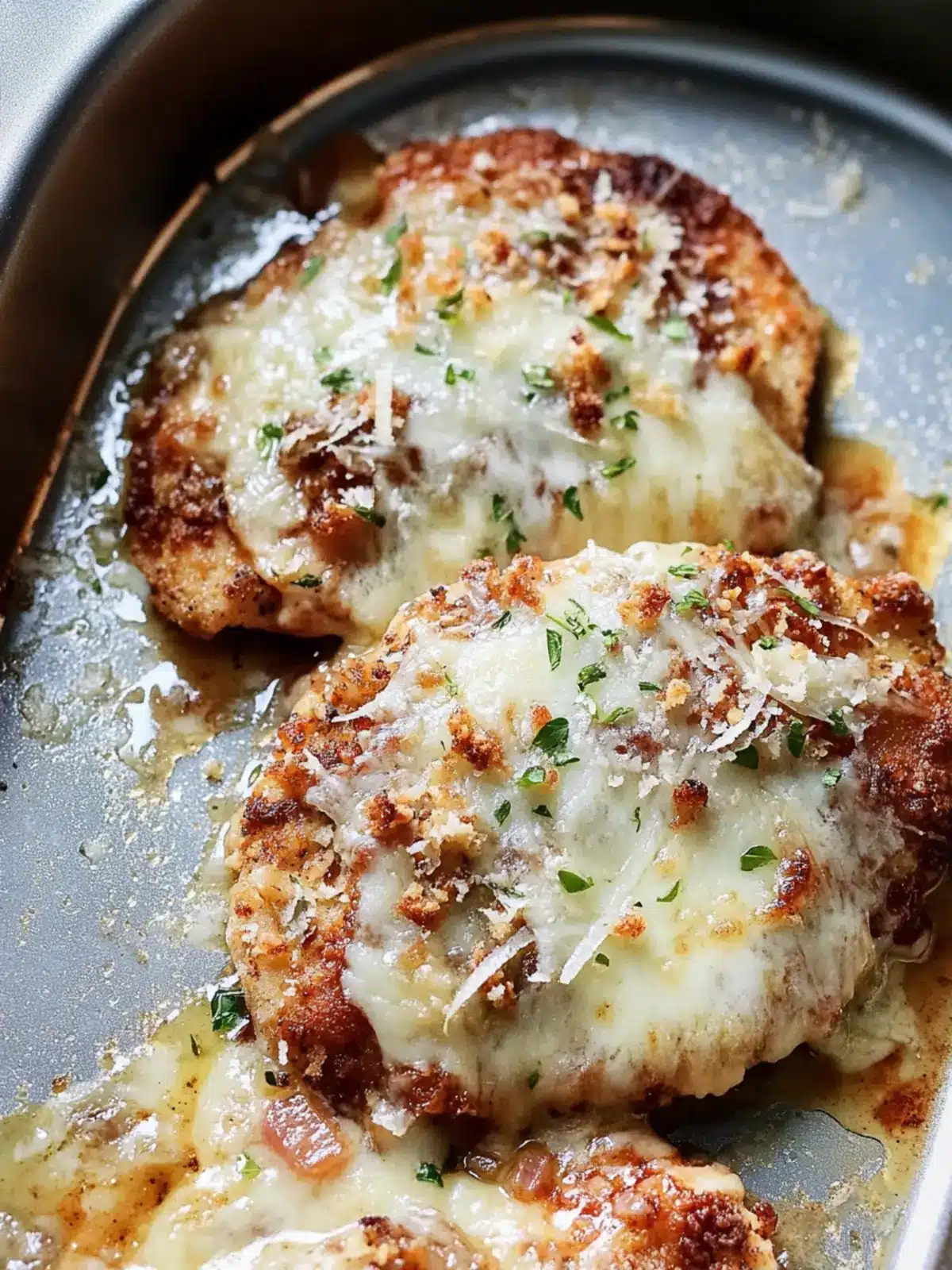 French Onion Chicken Parm: Comfort Food Awaits You 2 French Onion Chicken Parm
