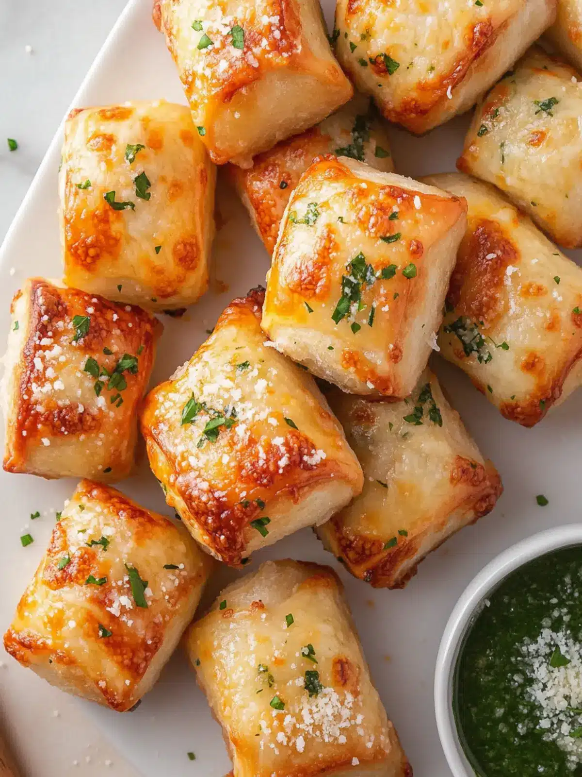 Garlic Parmesan Pizza Rolls: Easy, Cheesy Fun for Any Gathering 2 Garlic Parmesan Pizza Rolls