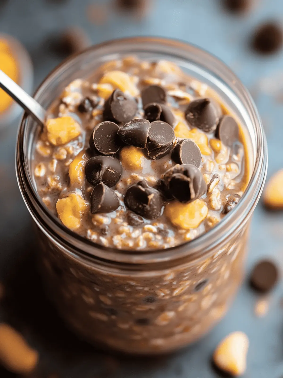 Indulge Guilt-Free with Chocolate Peanut Butter Overnight Oats Recipe 4 Chocolate Peanut Butter Overnight Oats Recipe