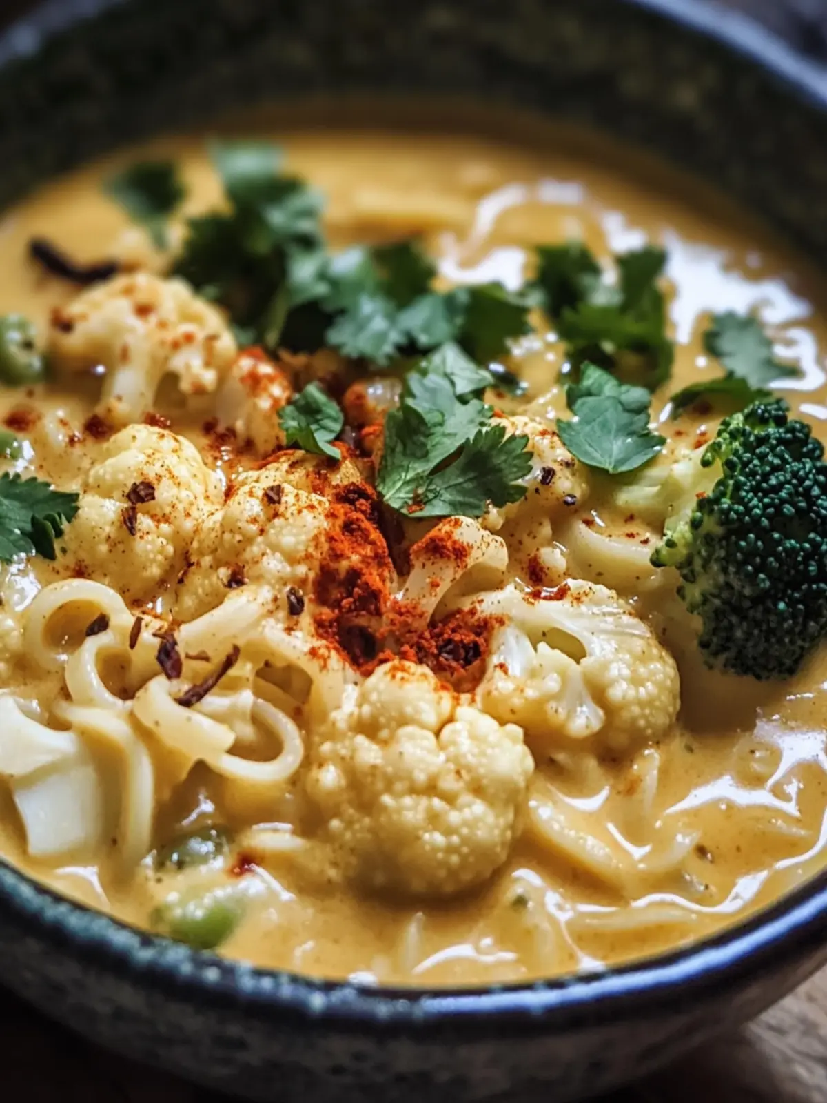 Creamy Curried Cauliflower Noodle Soup That's Ready in 30 Minutes 3 Creamy Curried Cauliflower Noodle Soup