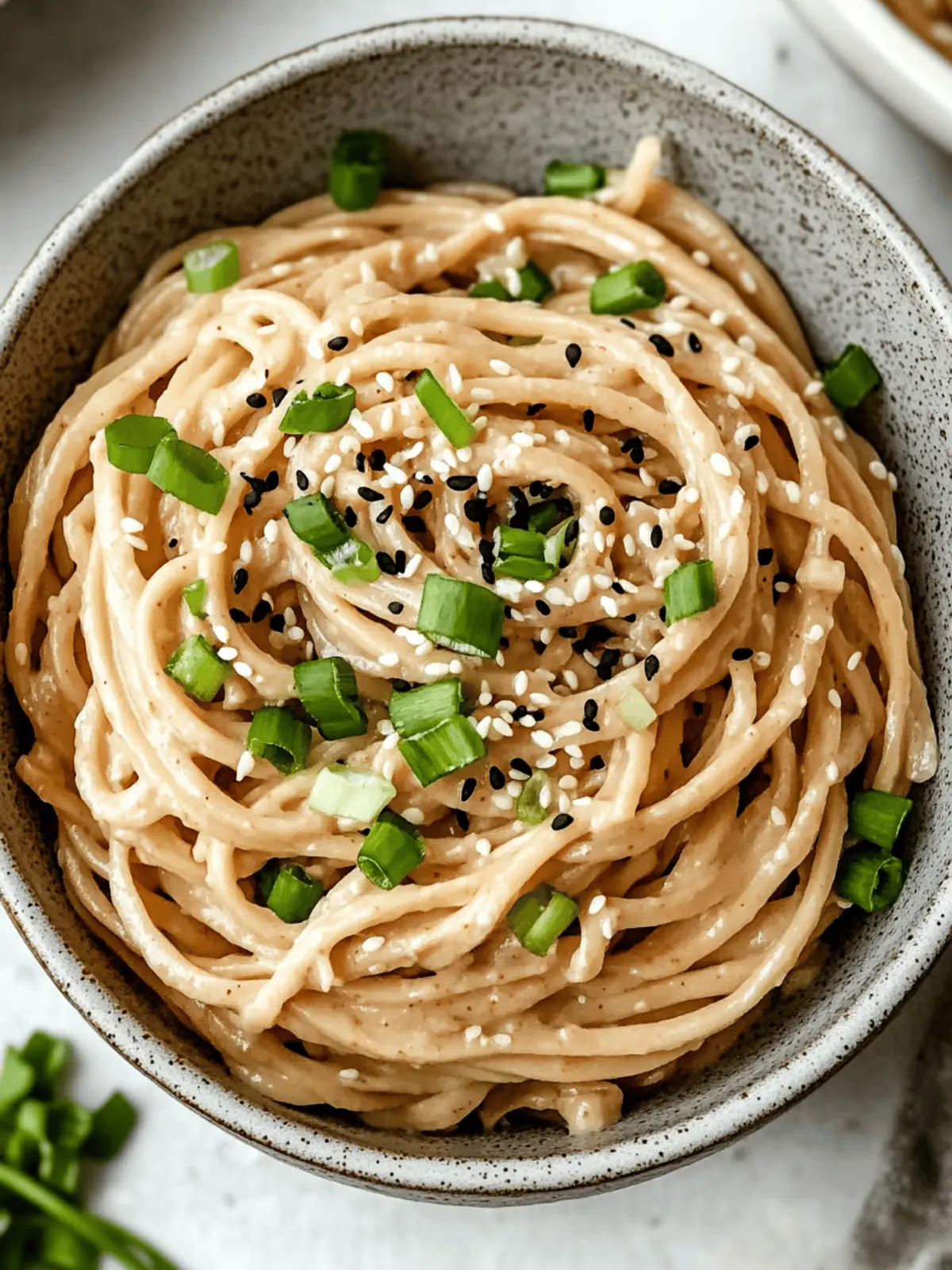 Delicious Creamy Sesame Noodles with Tahini in 25 Minutes 3 Creamy Sesame Noodles with Tahini