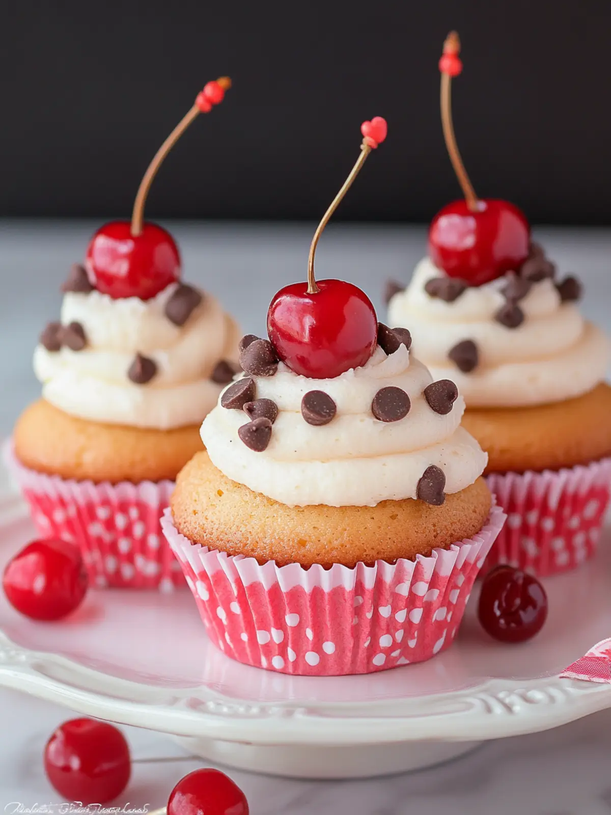 Irresistible Cherry Chip Cupcakes That Wow Every Bite 4 Cherry Chip Cupcakes