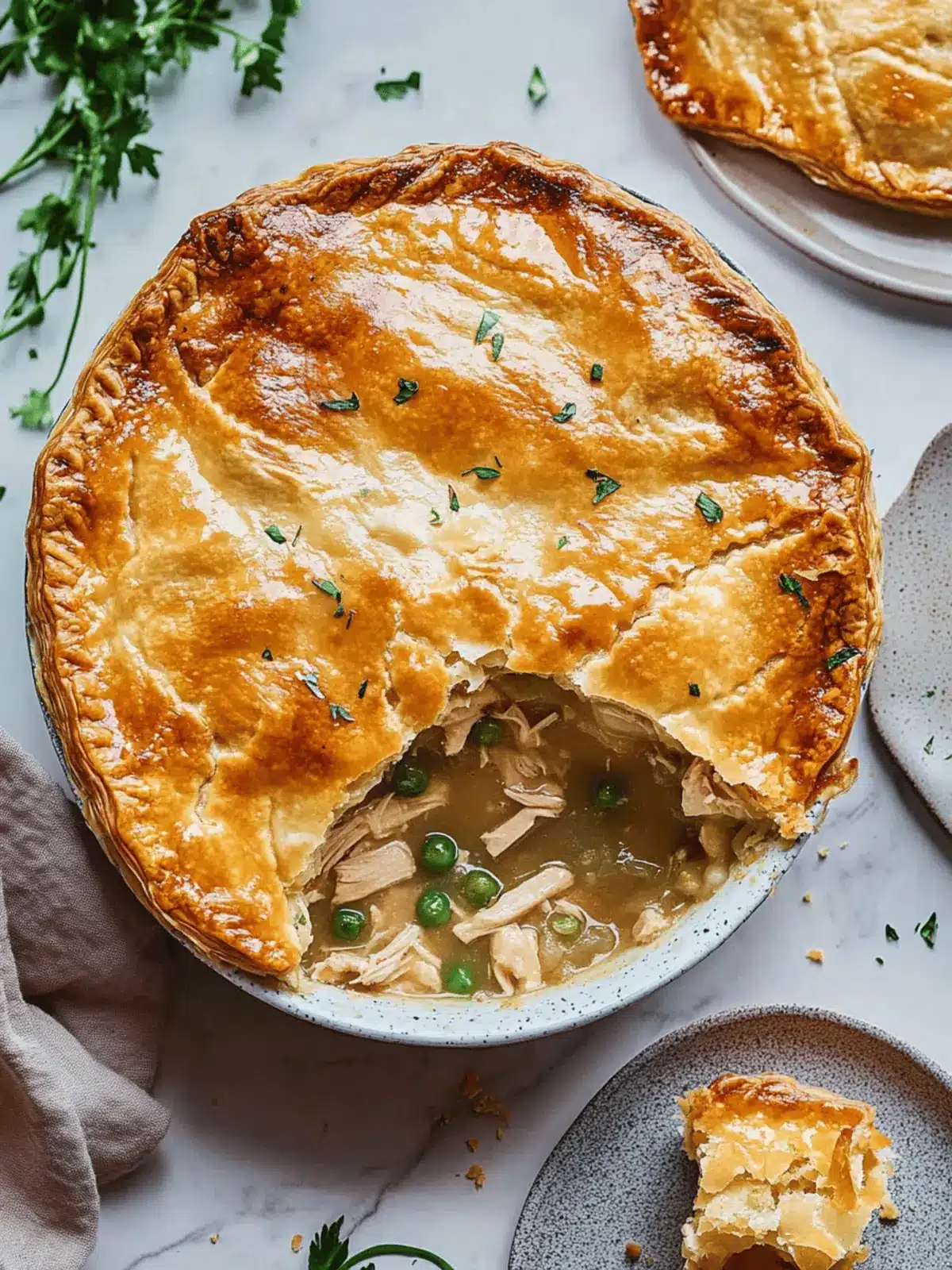 Delicious Chicken Pot Pie: Comfort Food Made Easy 4 Chicken Pot Pie