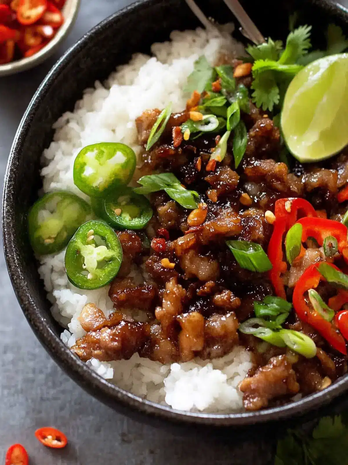 Irresistible Vietnamese Caramelised Pork Bowls in 20 Minutes 2 Vietnamese Caramelised Pork Bowls
