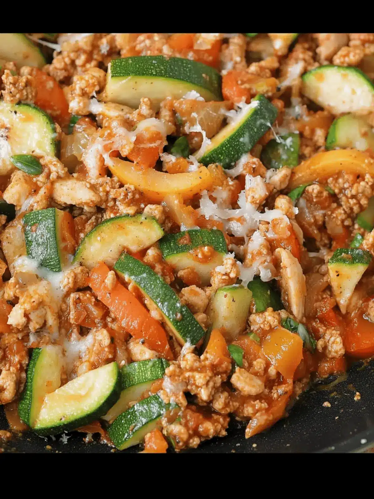 Italian Ground Turkey & Veggie Skillet for Quick Healthy Meals 4 Italian Ground Turkey & Veggie Skillet