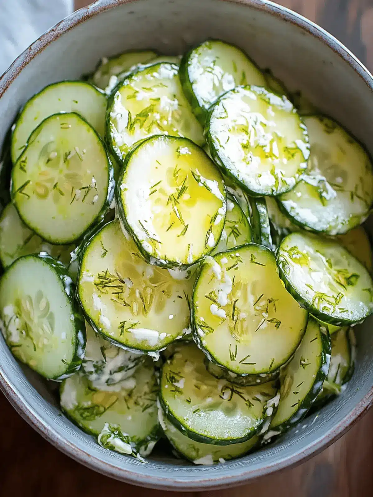 Pickle Juice Ranch Cucumber Salad for a Zesty Summer Twist 4 Pickle Juice Ranch Cucumber Salad
