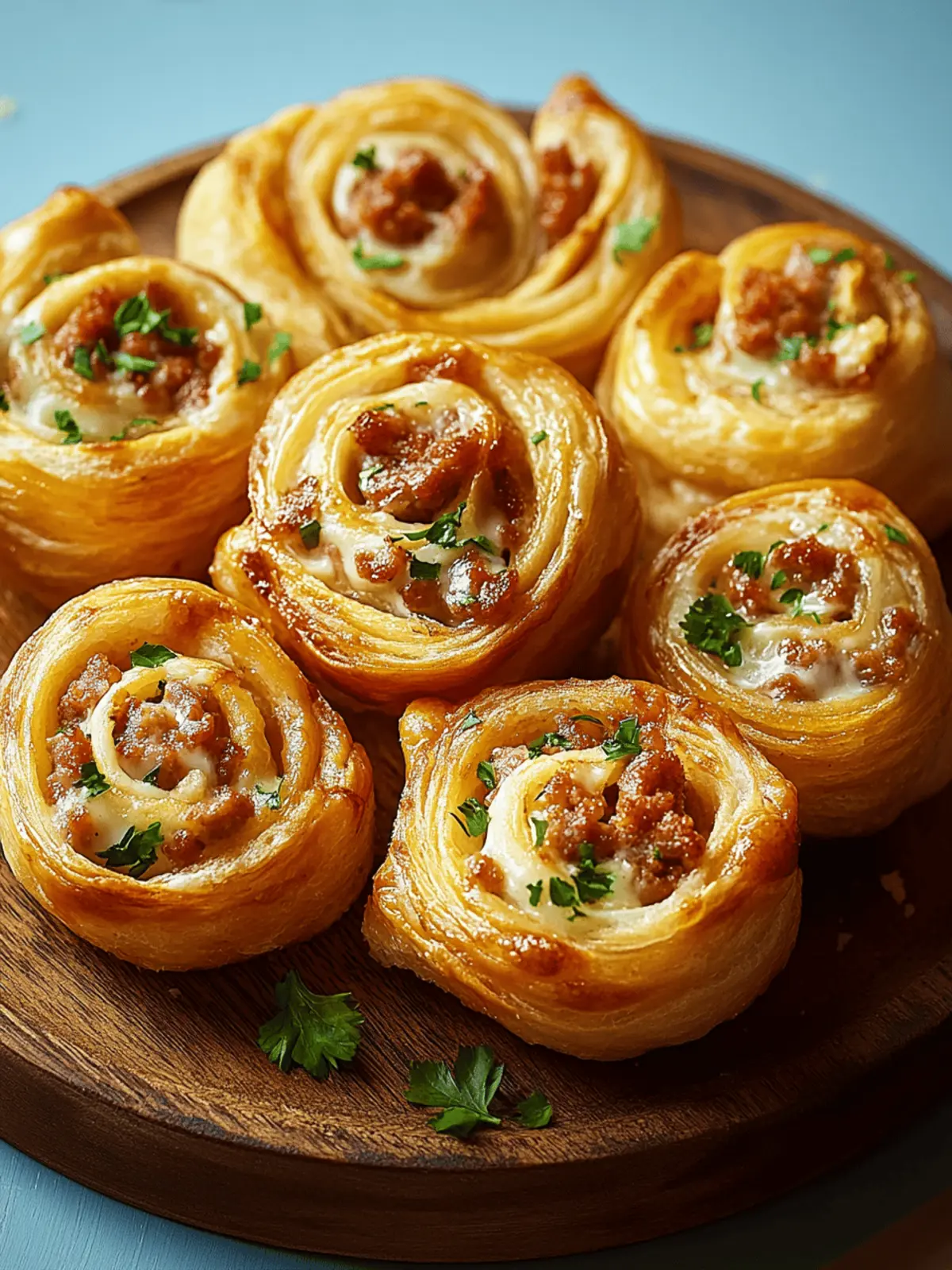 Sausage and Cream Cheese Pinwheels The Ultimate Game Day Treat 4 Sausage and Cream Cheese Pinwheels (Football Season Recipe)
