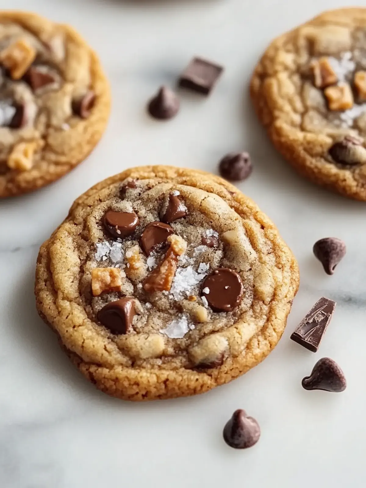 Brown Butter Bourbon Toffee Chocolate Chip Cookies to Impress 3 Brown Butter Bourbon Toffee Chocolate Chip Cookies