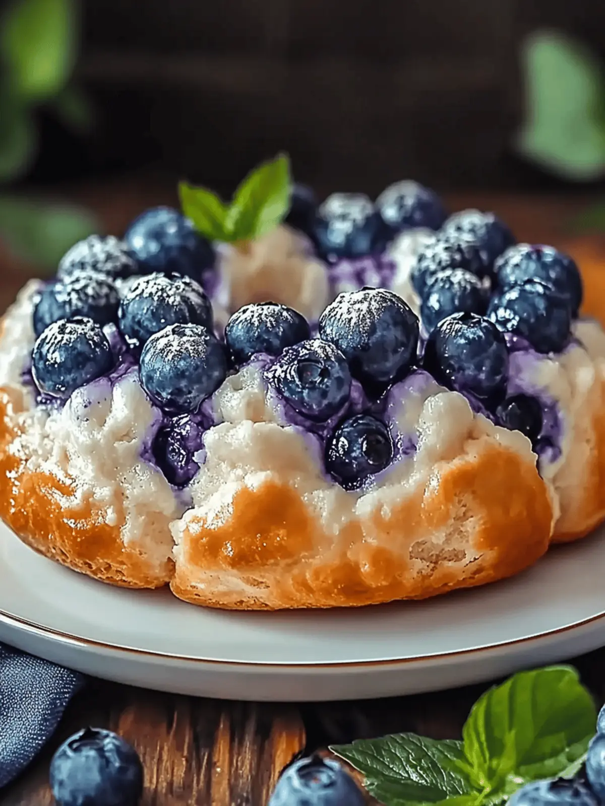 Cottage Cheese Blueberry Cloud Bread: Light, Fluffy Bliss 4 Cottage Cheese Blueberry Cloud Bread