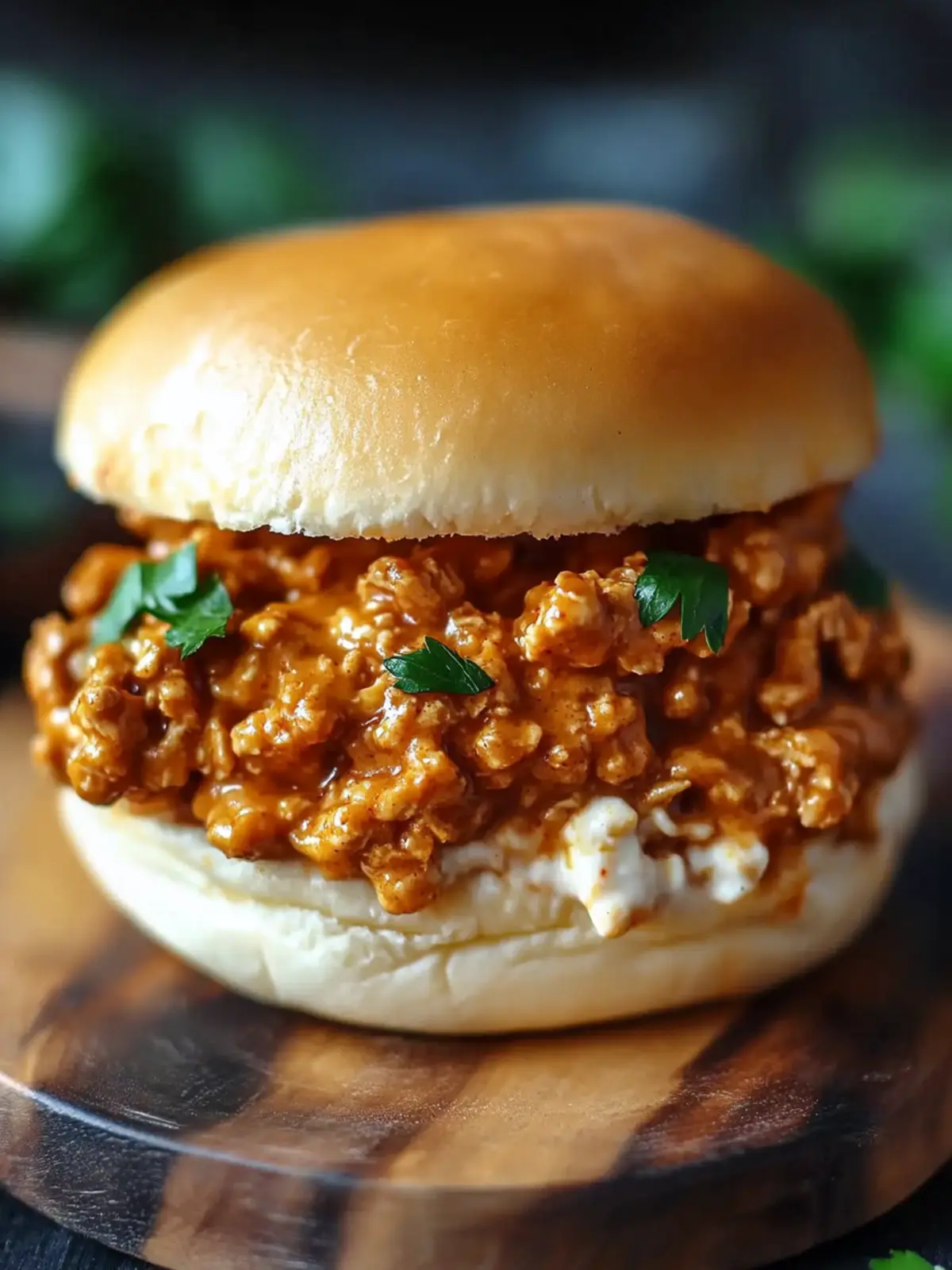 Cajun Chicken Sloppy Joes with Creamy Cheese Sauce Bliss 2 Cajun Chicken Sloppy Joes Creamy Cheese Sauce