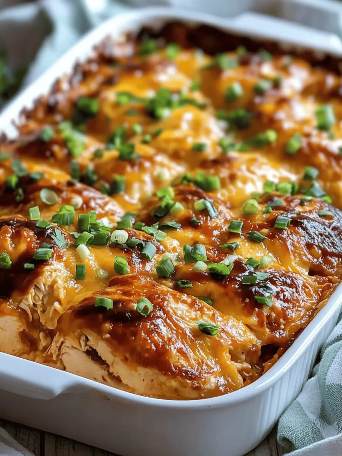 BBQ Ranch Chicken Bake: Easy Comfort Food for Busy Nights 2 BBQ Ranch Chicken Bake