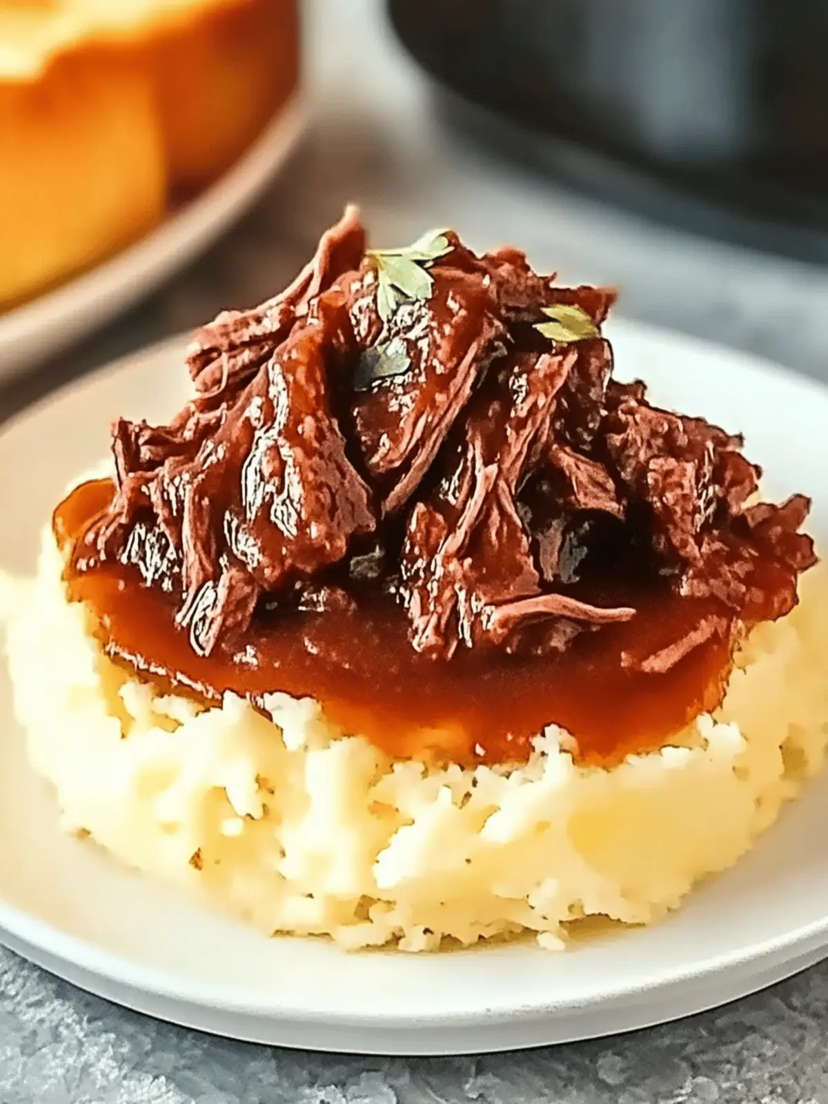 Slow Cooker Beef Manhattan: Comfort in Every Tender Bite 2 Slow Cooker Beef Manhattan