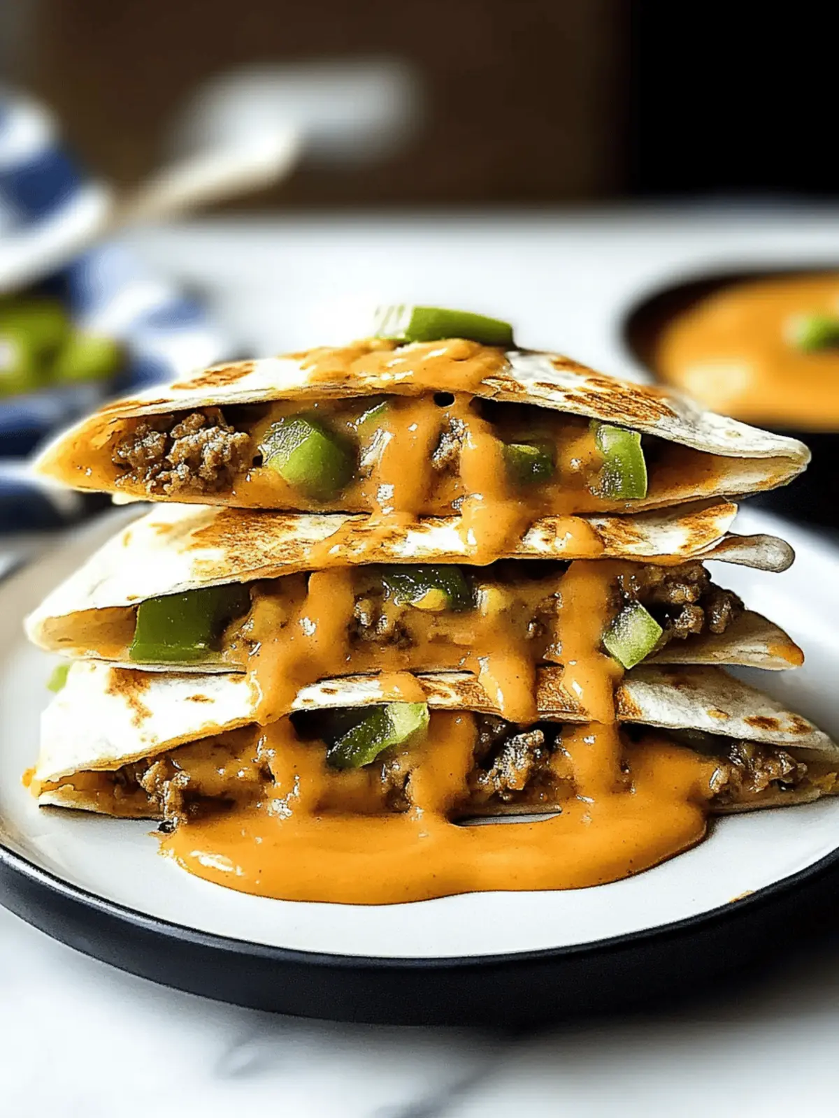 Smashburger Quesadillas: An Epic Twist on Comfort Food 3 Smashburger Quesadillas