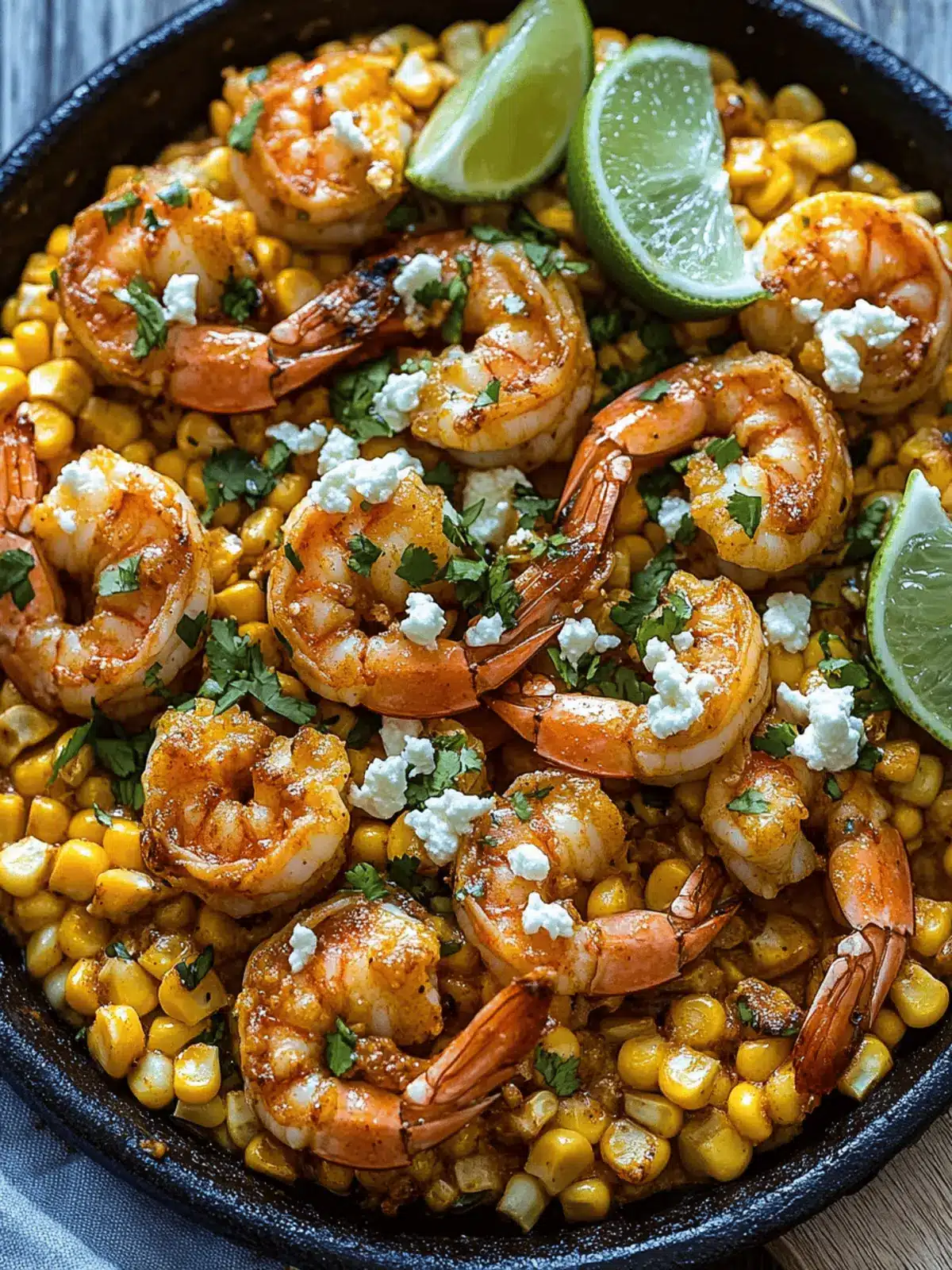 Savor Quick Mexican Street Corn Shrimp in One Pan Tonight 2 Mexican Street Corn Shrimp