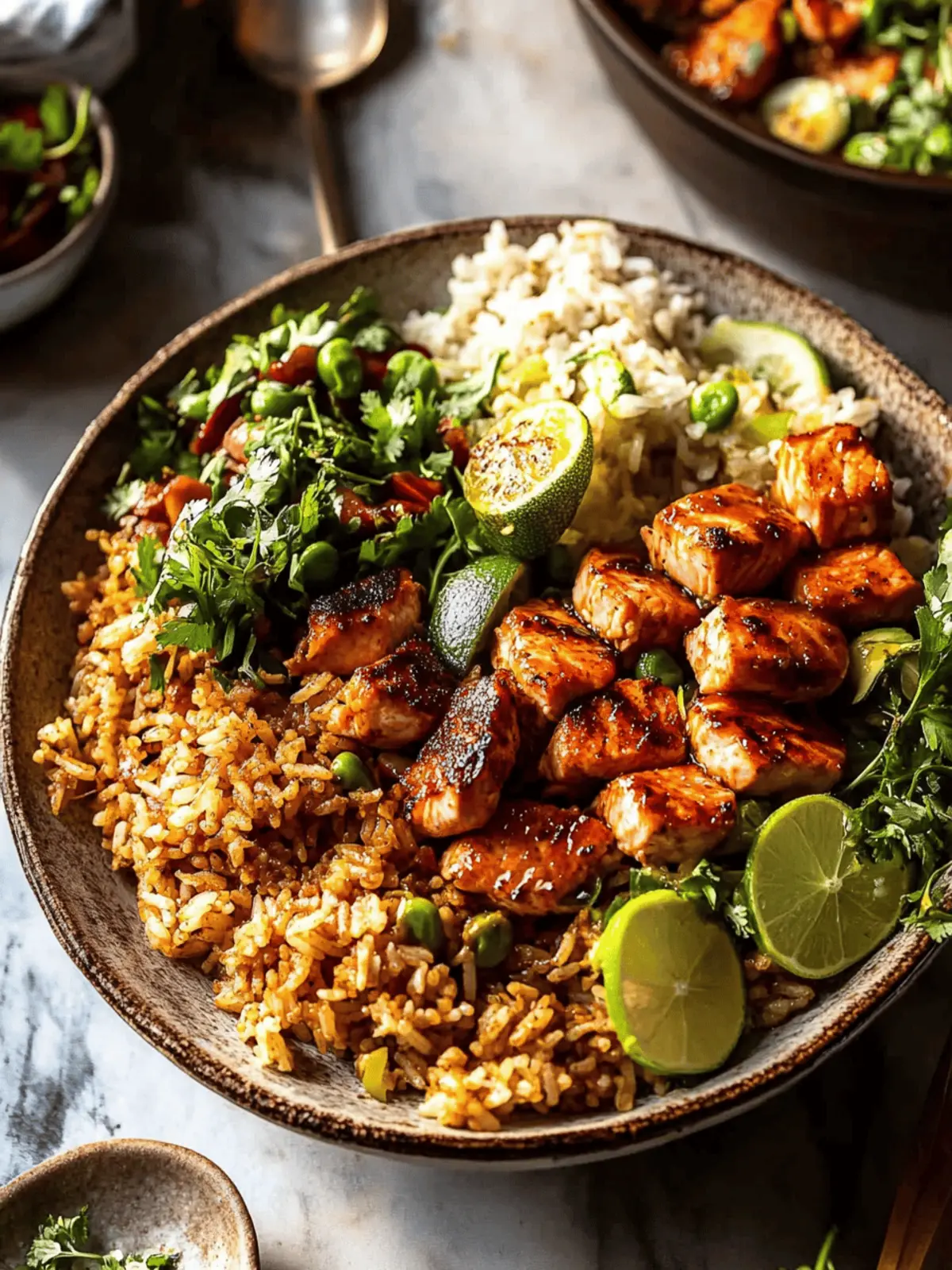 Zesty Spicy Chipotle Honey Salmon Rice Salad to Thrill You 4 Spicy Chipotle Honey Salmon Rice Salad