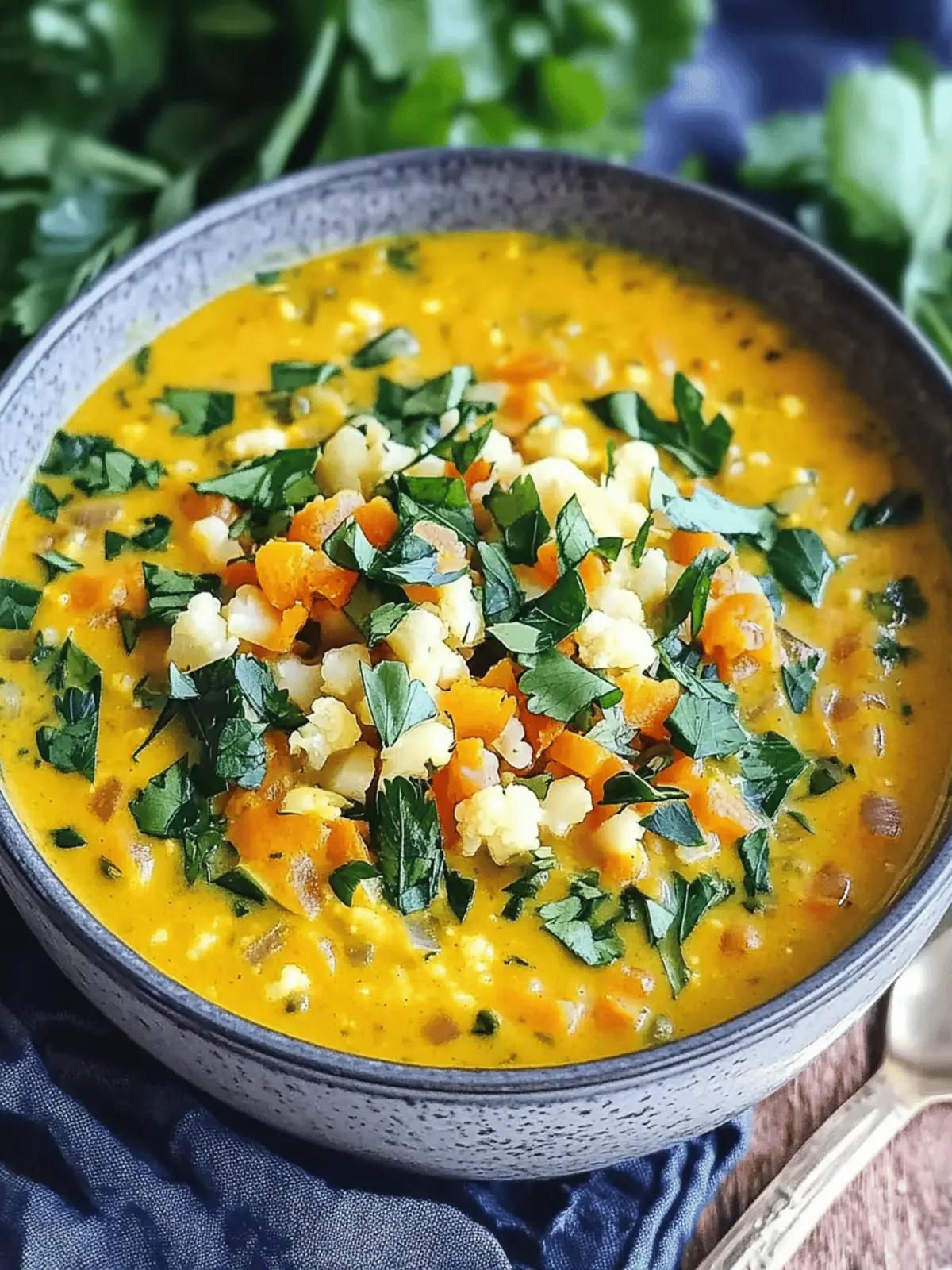 Curried Cauliflower Rice Soup: A Creamy Comfort You ll Love 2 Curried Cauliflower Rice Soup: A Creamy Delight
