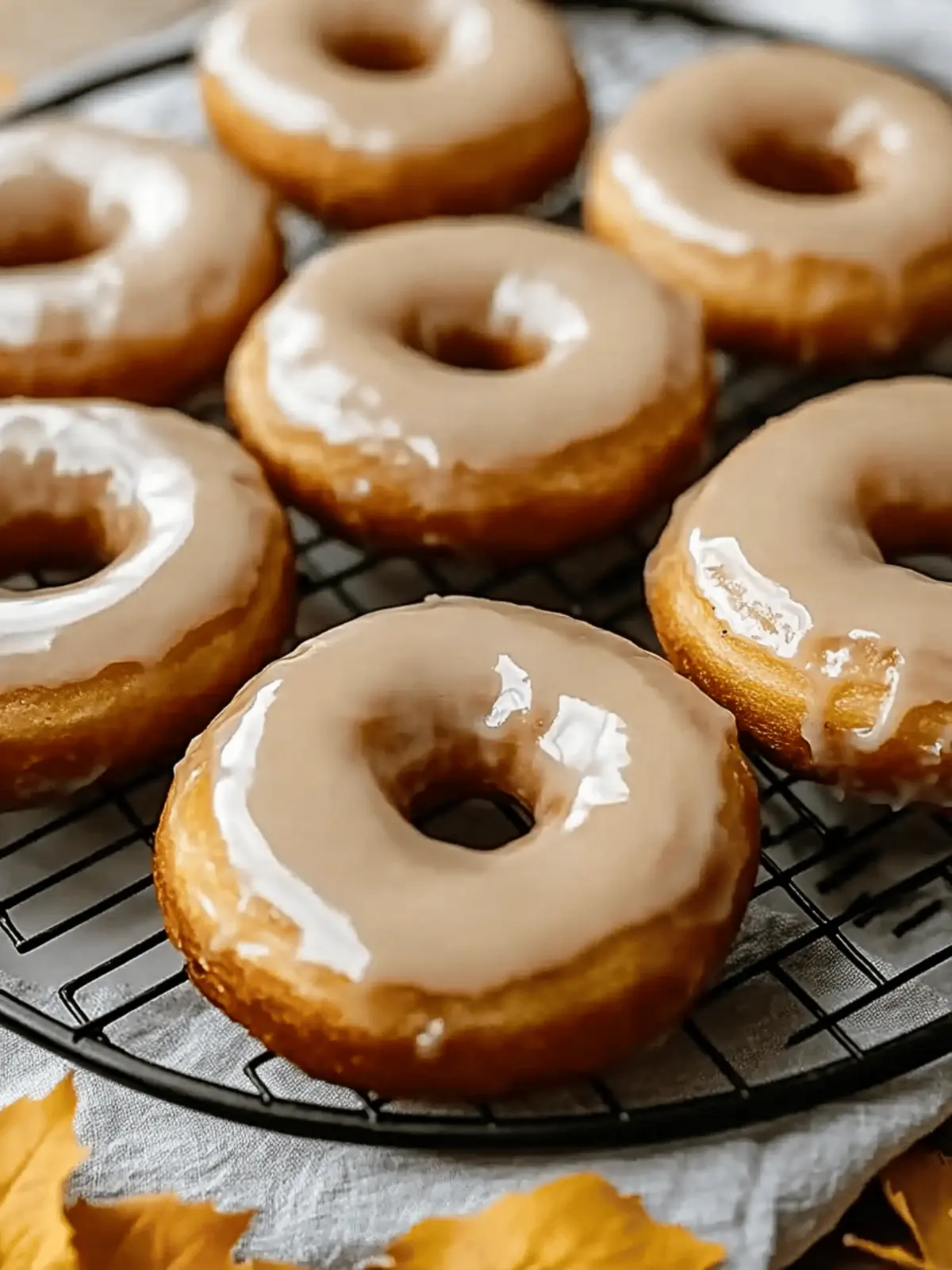 Baked Pumpkin Donuts with Maple Glaze for Cozy Fall Mornings 4 Baked Pumpkin Donuts with Maple Glaze