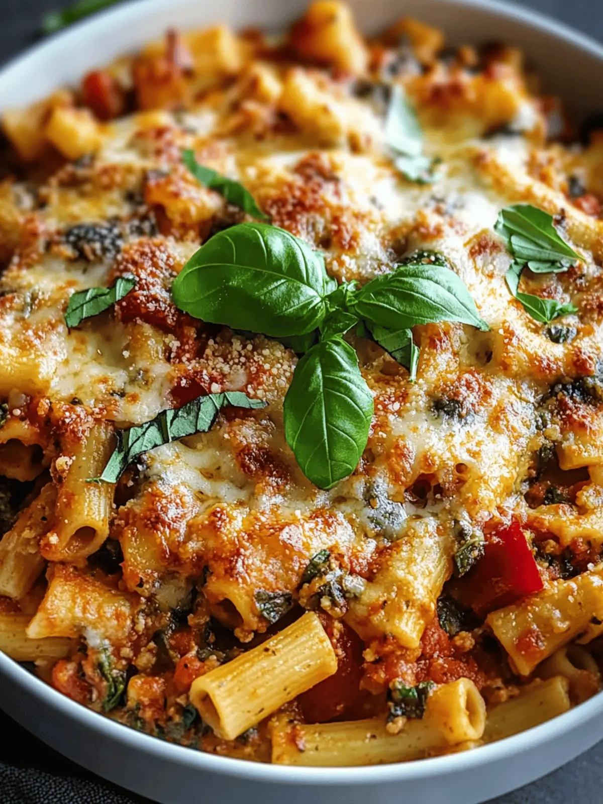 Loaded Veggie Baked Ziti: Your Easy Comfort Food Fix 4 Loaded Veggie Baked Ziti