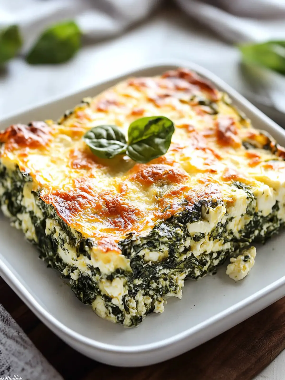 Delicious Feta and Spinach Casserole for Cozy Nights 3 Feta and Spinach Casserole