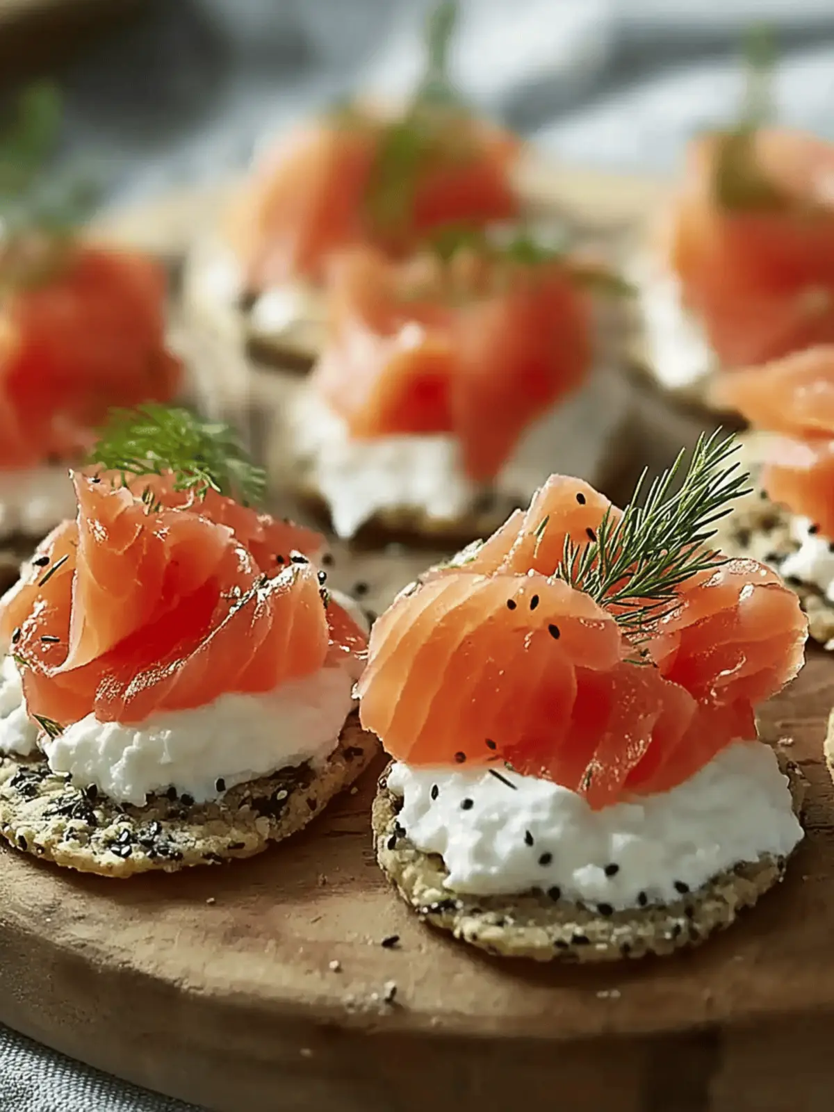Smoked Salmon Cream Cheese Crackers Perfect for Any Occasion 3 Smoked Salmon Cream Cheese Crackers