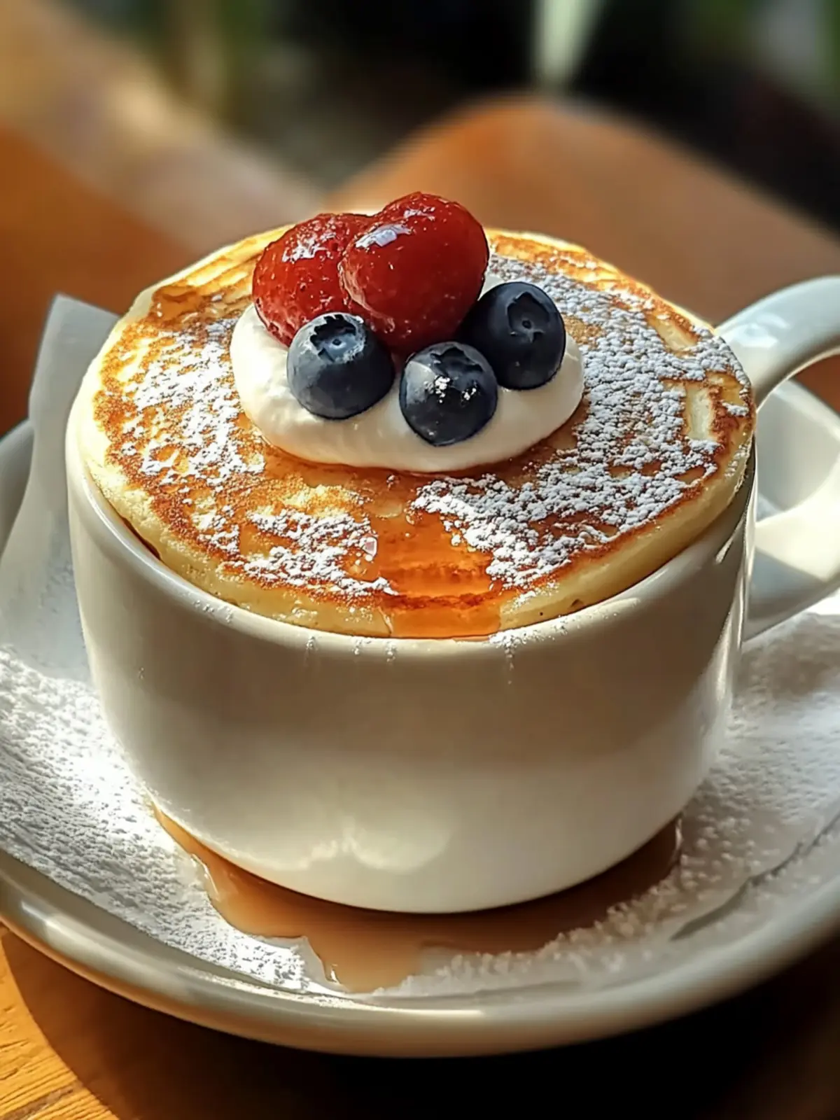 Fluffy Pancake in a Mug: Your Quick Morning Delight 4 Fluffy Pancake in a Mug