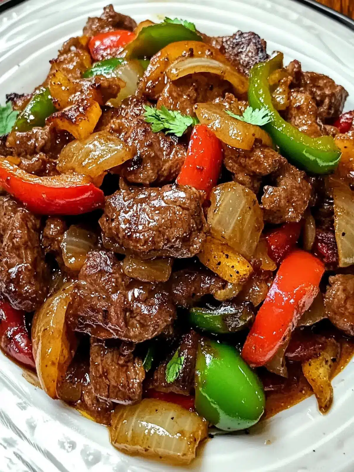 Pepper Steak with Bell Peppers and Onion for Ultimate Flavor 3 Pepper Steak with Bell Peppers and Onion