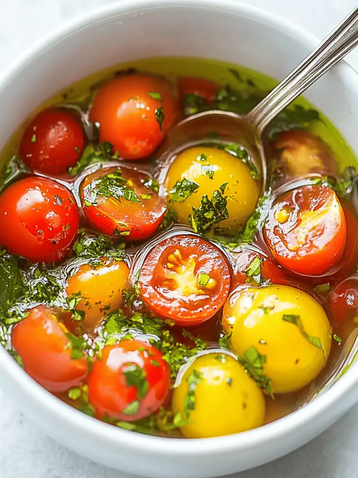 Zesty Simple Marinated Cherry Tomatoes Recipe for Summer Bliss 3 Simple Marinated Cherry Tomatoes Recipe