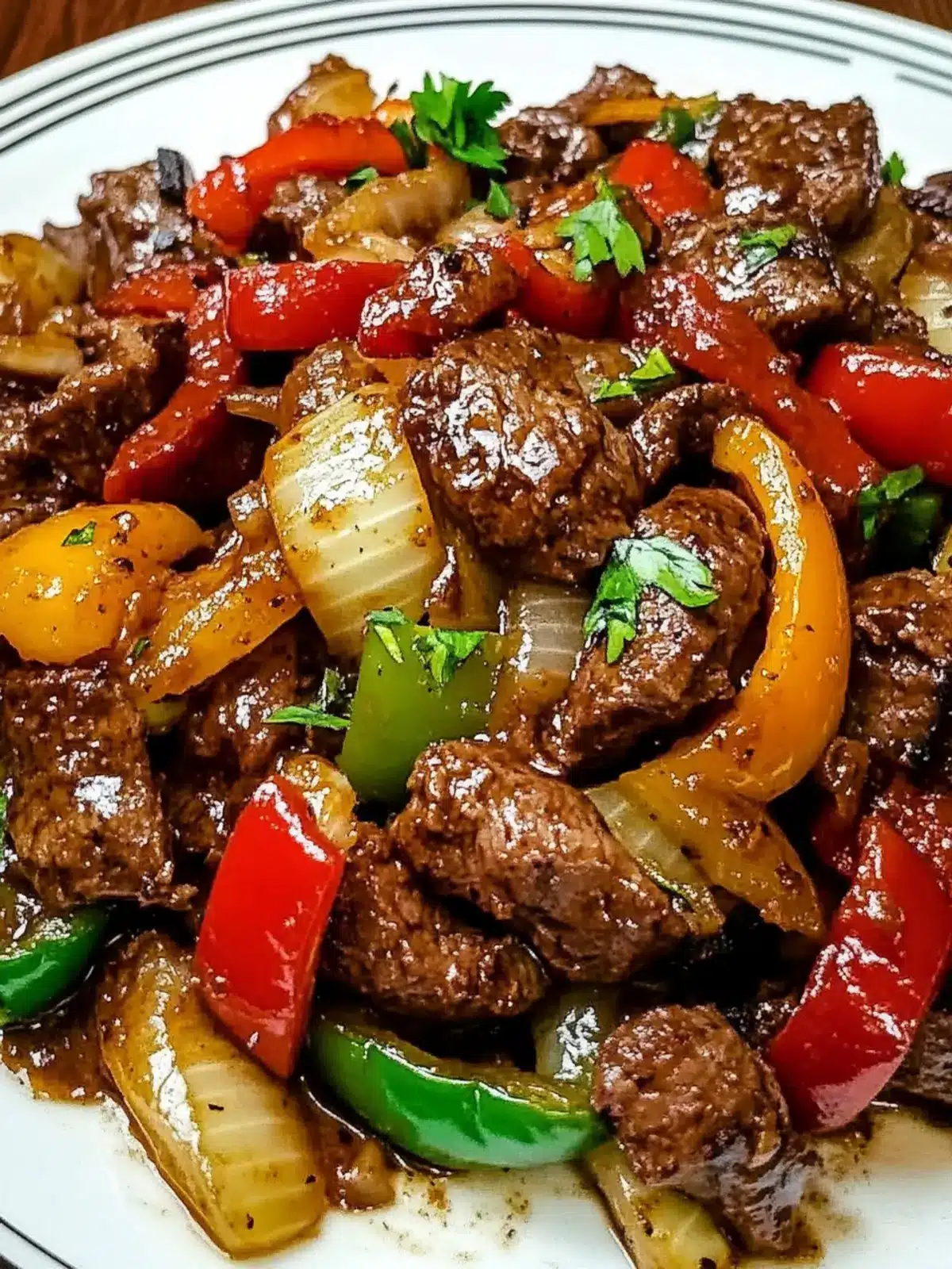 Pepper Steak with Bell Peppers and Onion for Ultimate Flavor 4 Pepper Steak with Bell Peppers and Onion