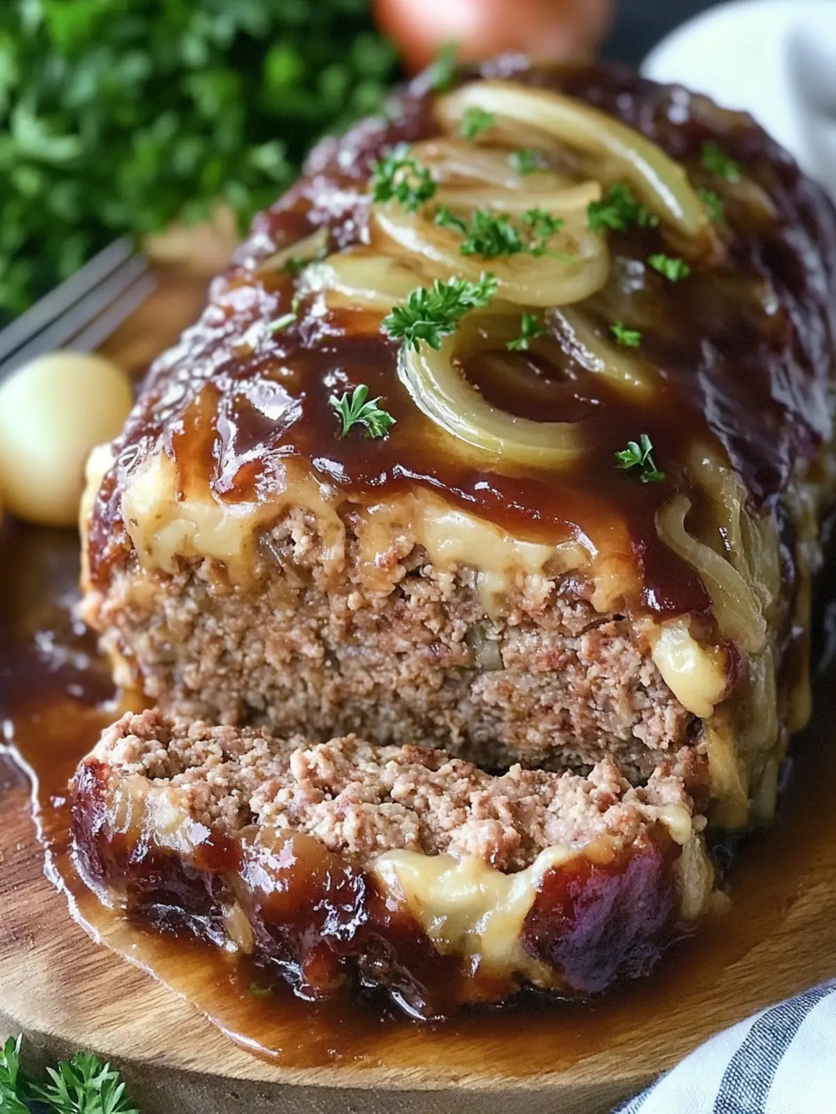 Melt-in-Your-Mouth French Onion Meatloaf Recipe You ll Love 3 French Onion Meatloaf Recipe
