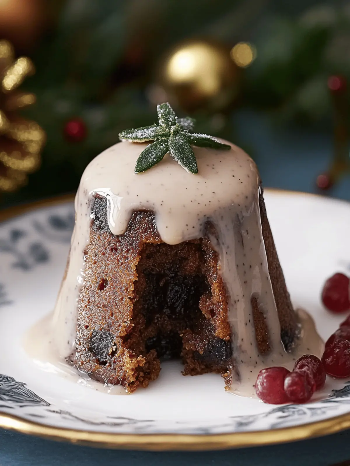 Decadent Vegan Christmas Puddings Bursting with Flavor 4 Vegan Christmas puddings