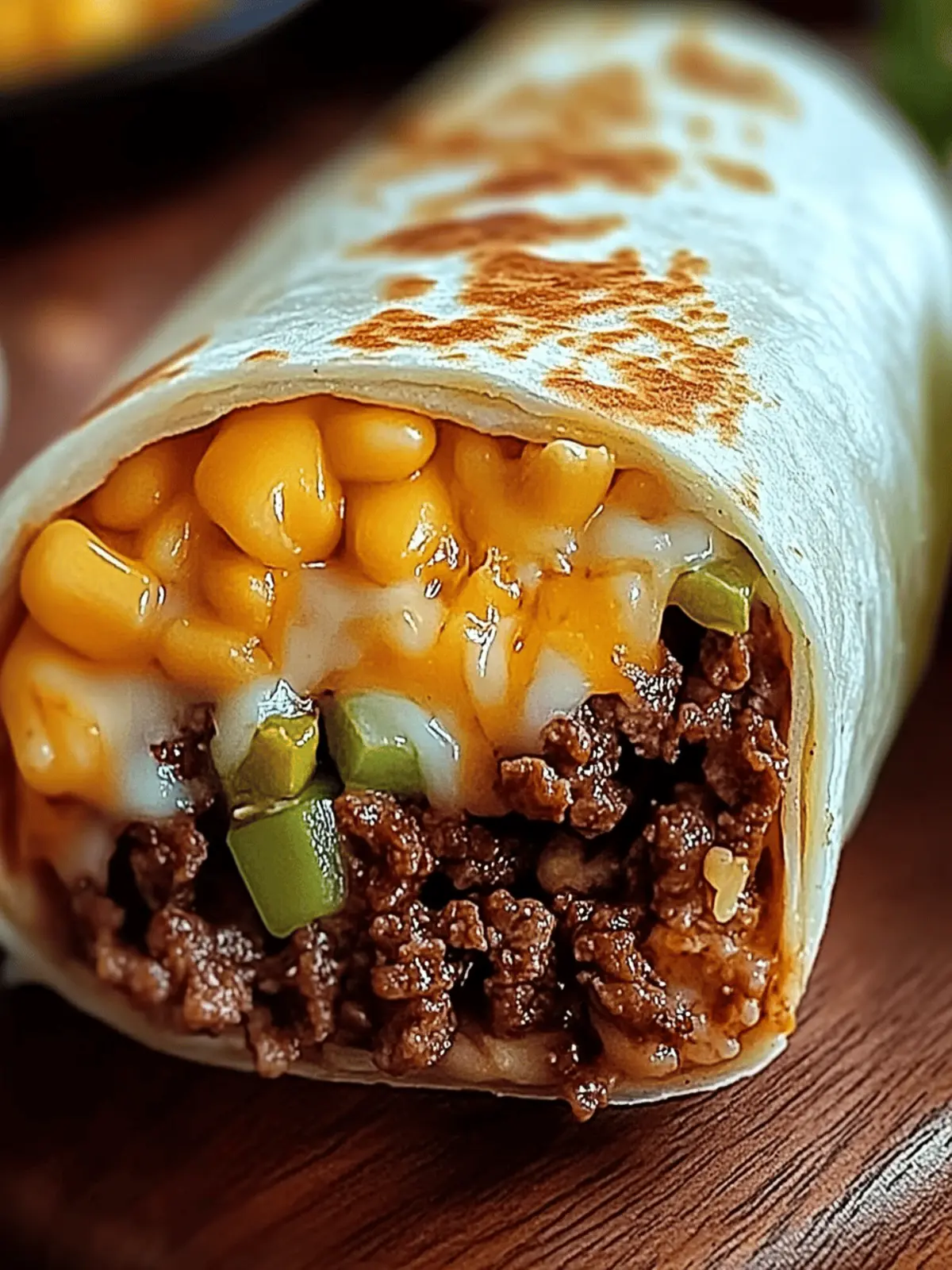 Cheesy Beefy Melt Burrito: Your New Favorite Comfort Food 2 Cheesy Beefy Melt Burrito